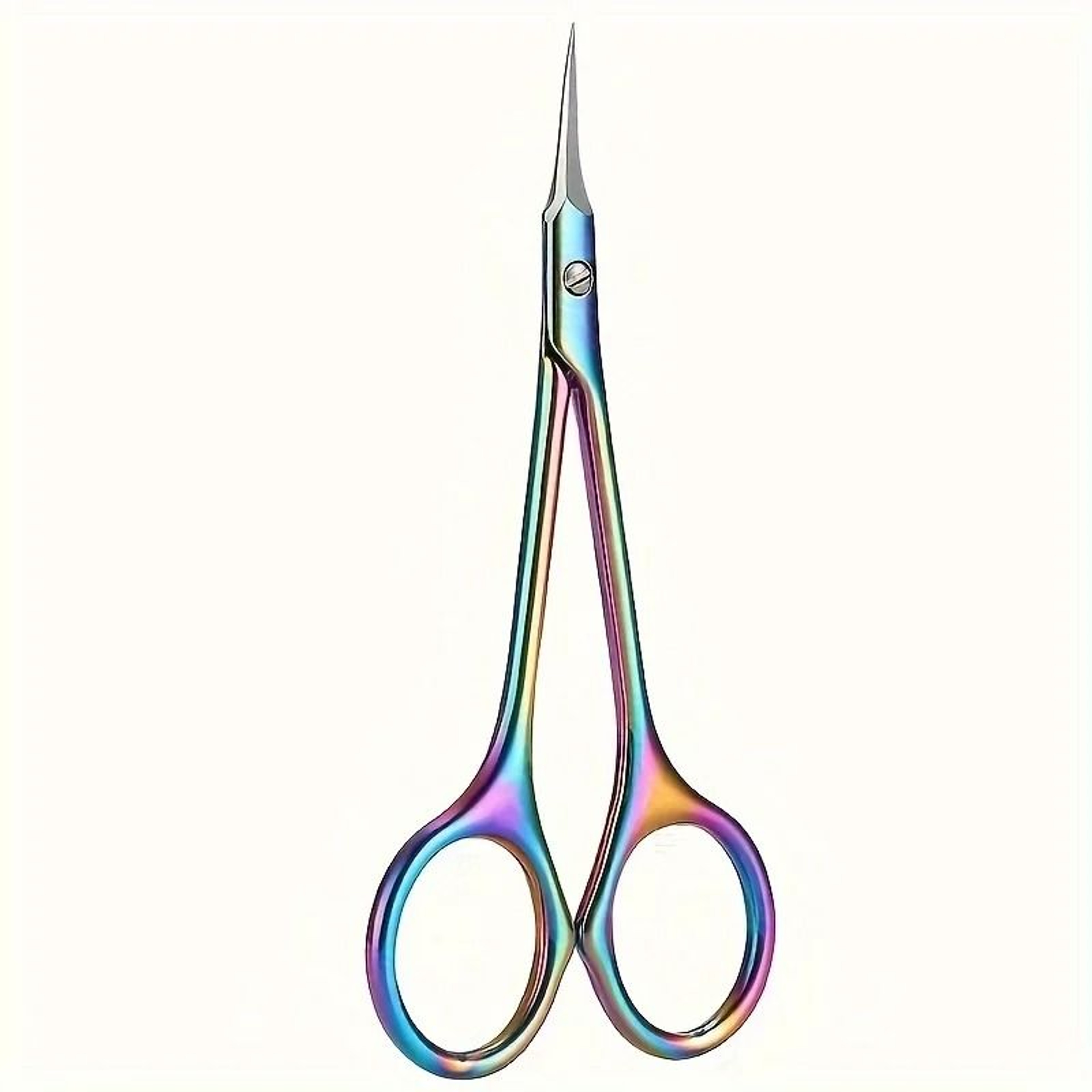 Stainless Steel Curved Tip Thin Blade Cuticle Scissors And Trimmer Manicure Tool 9