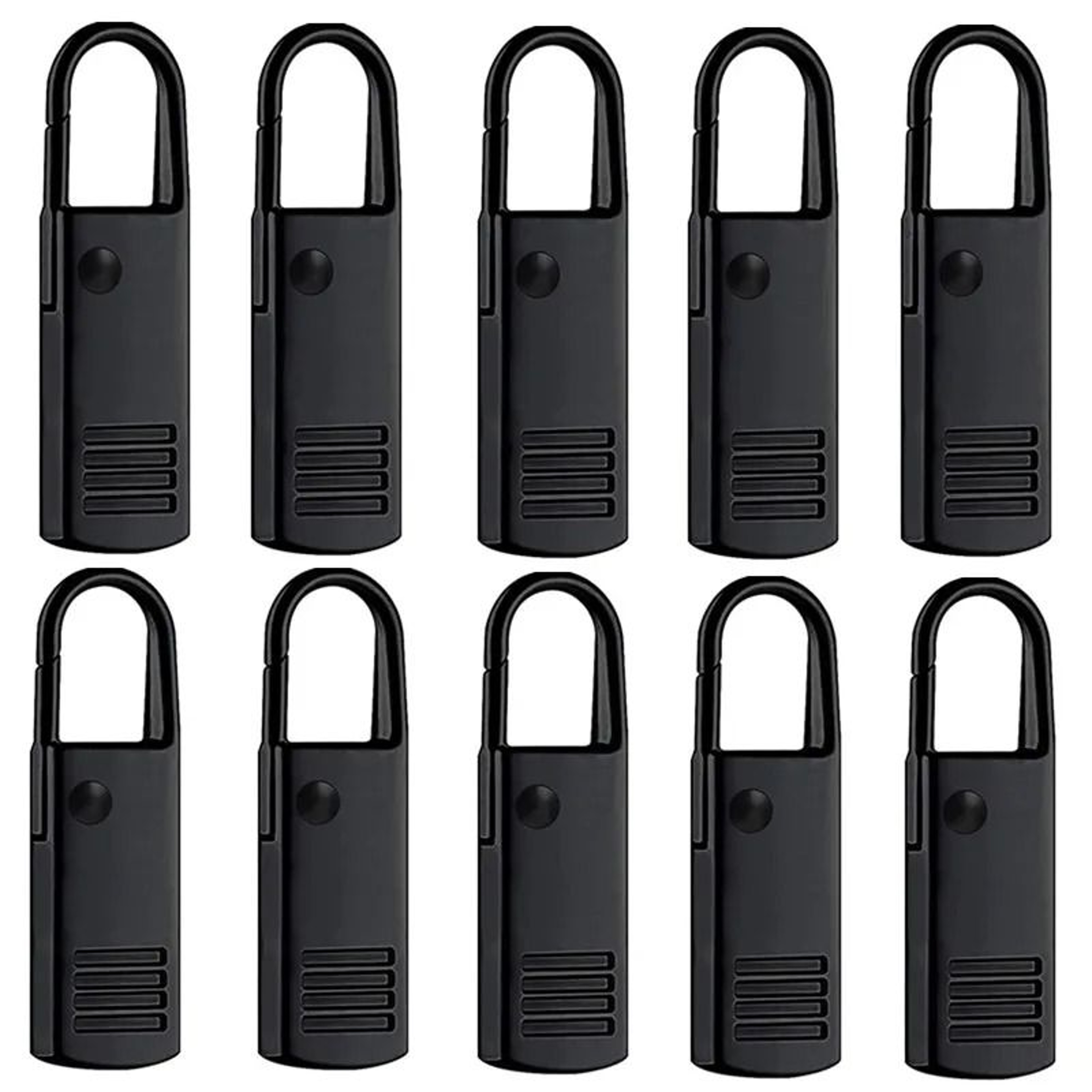 Zipper Slider Puller Instant Zipper Repair Kit Replacement For Travel Bags Suitcases And Sewing Pro 12