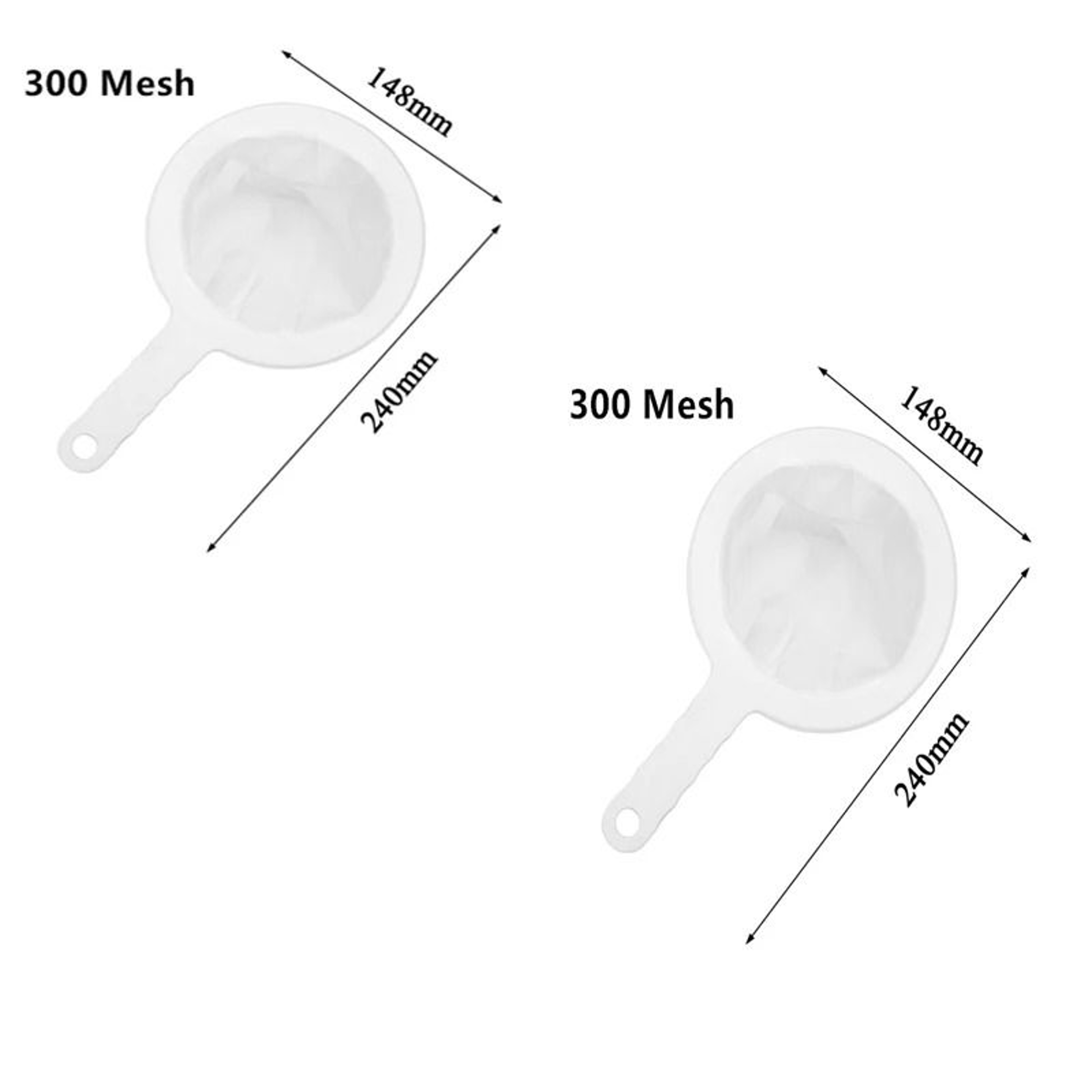 Reusable Nylon Filter Bag For Soy Milk Nut Milk Tea Coffee Oil Yogurt And Kitchen Food Straining 14
