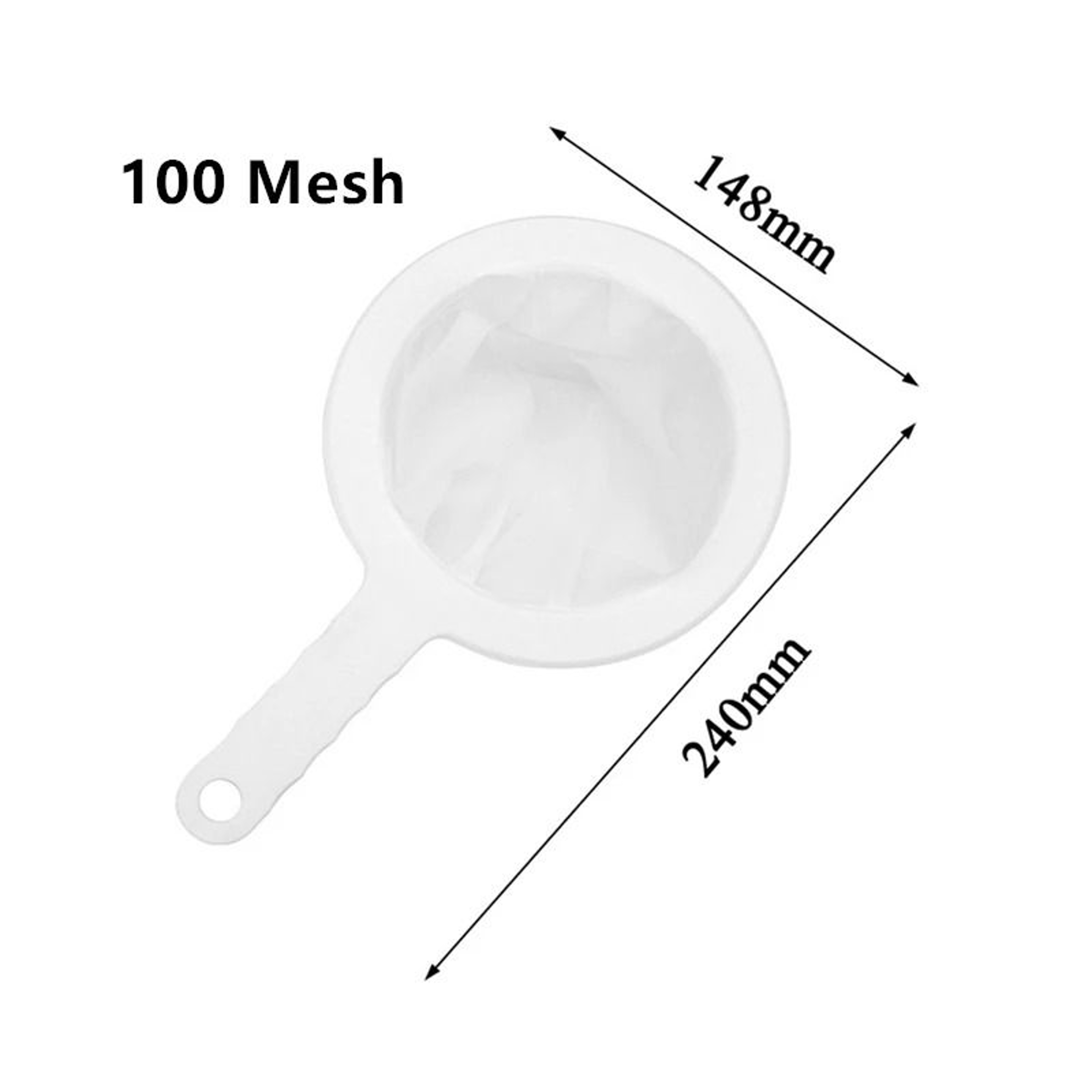 Reusable Nylon Filter Bag For Soy Milk Nut Milk Tea Coffee Oil Yogurt And Kitchen Food Straining 7