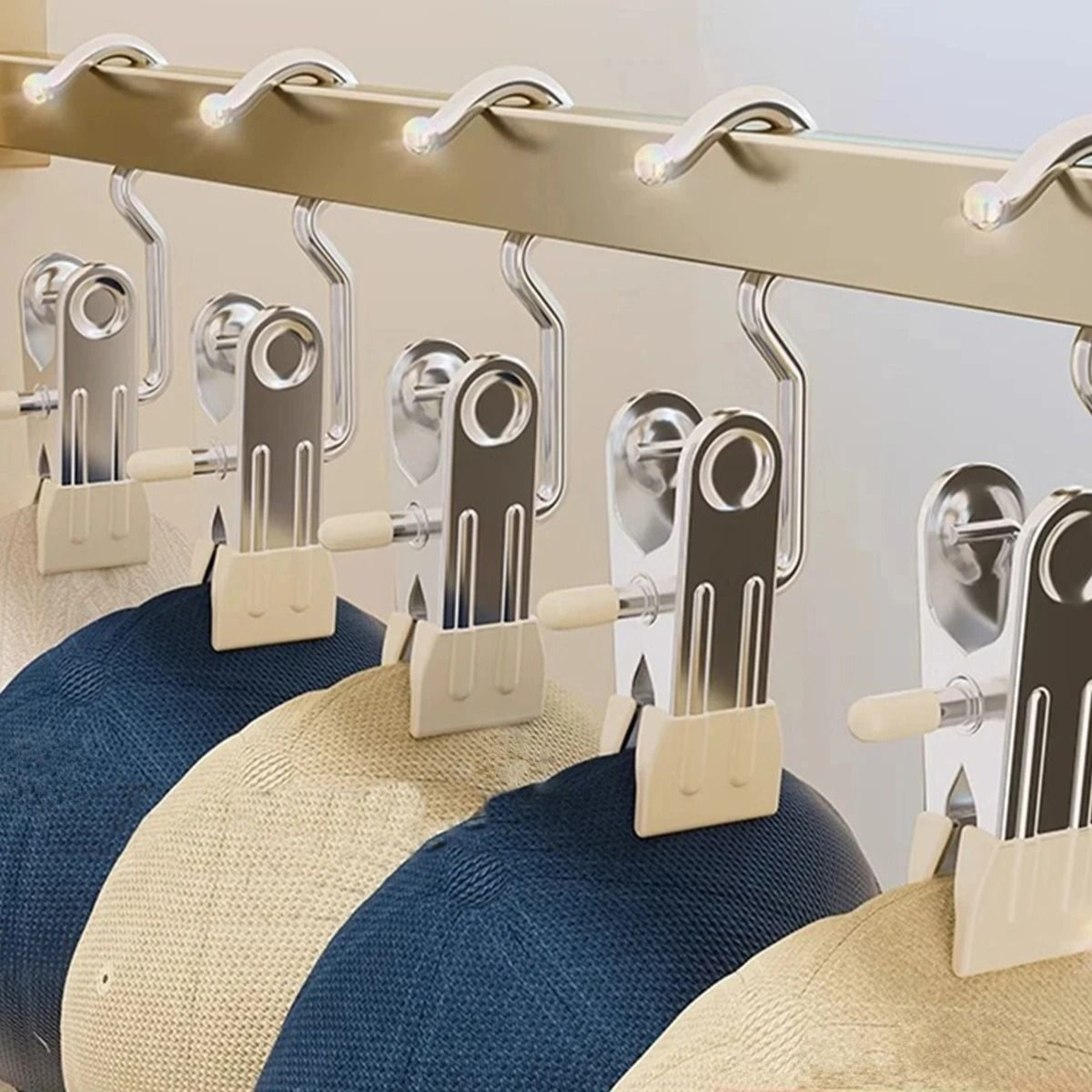 Closet Clothes Organizer Pegs With Hook For Laundry And Clothing Storage 3