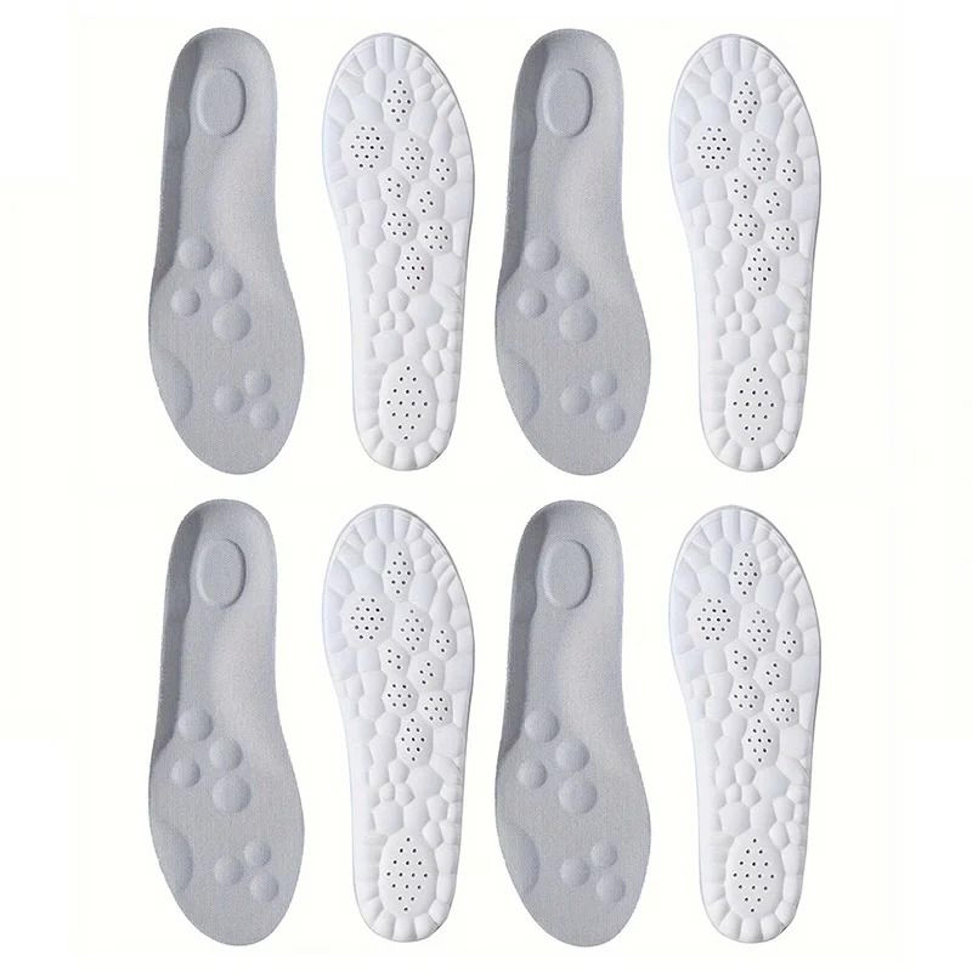 High Elasticity Latex Sport Insoles Soft Shoe Pads Arch Support Orthotic Insoles 8