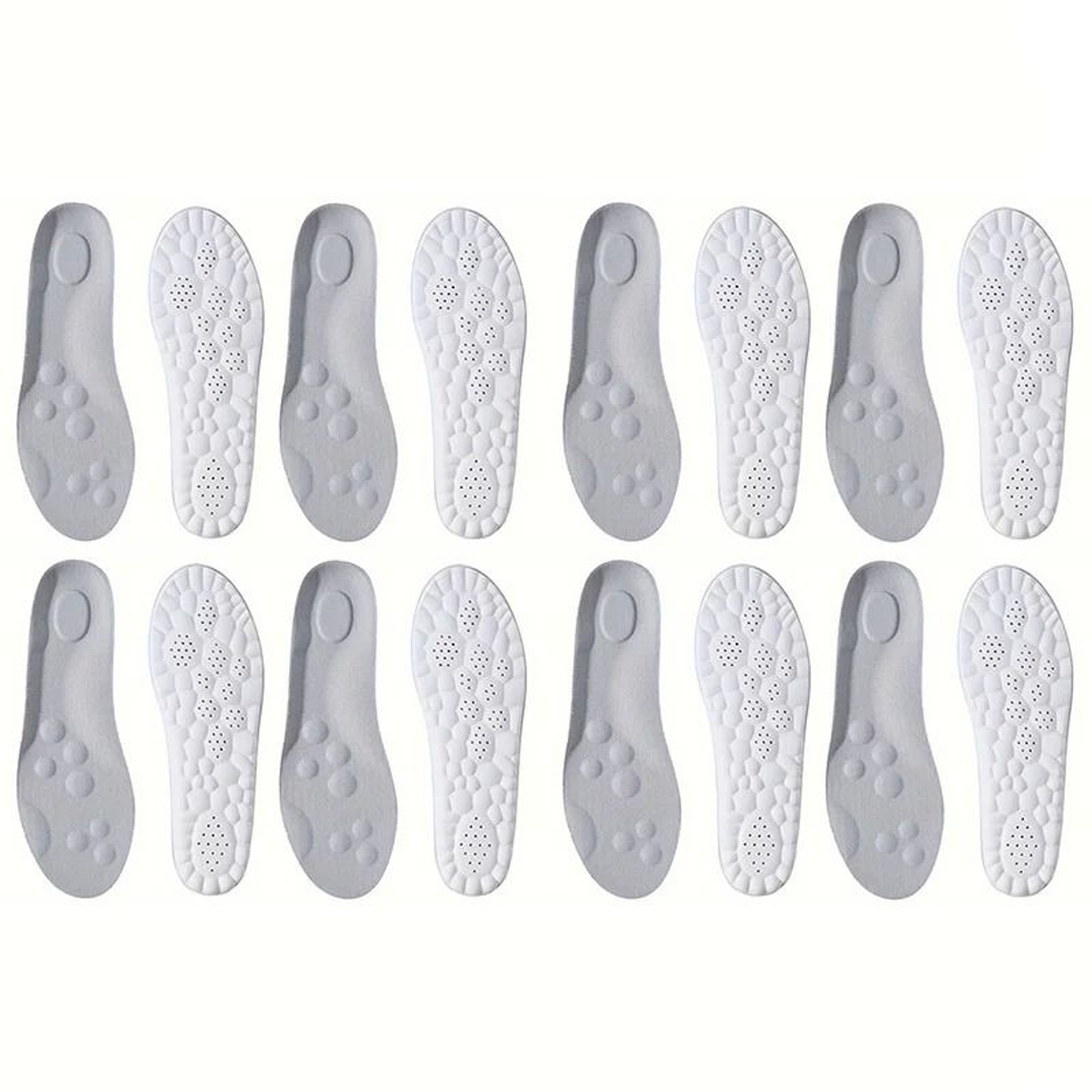 High Elasticity Latex Sport Insoles Soft Shoe Pads Arch Support Orthotic Insoles 14