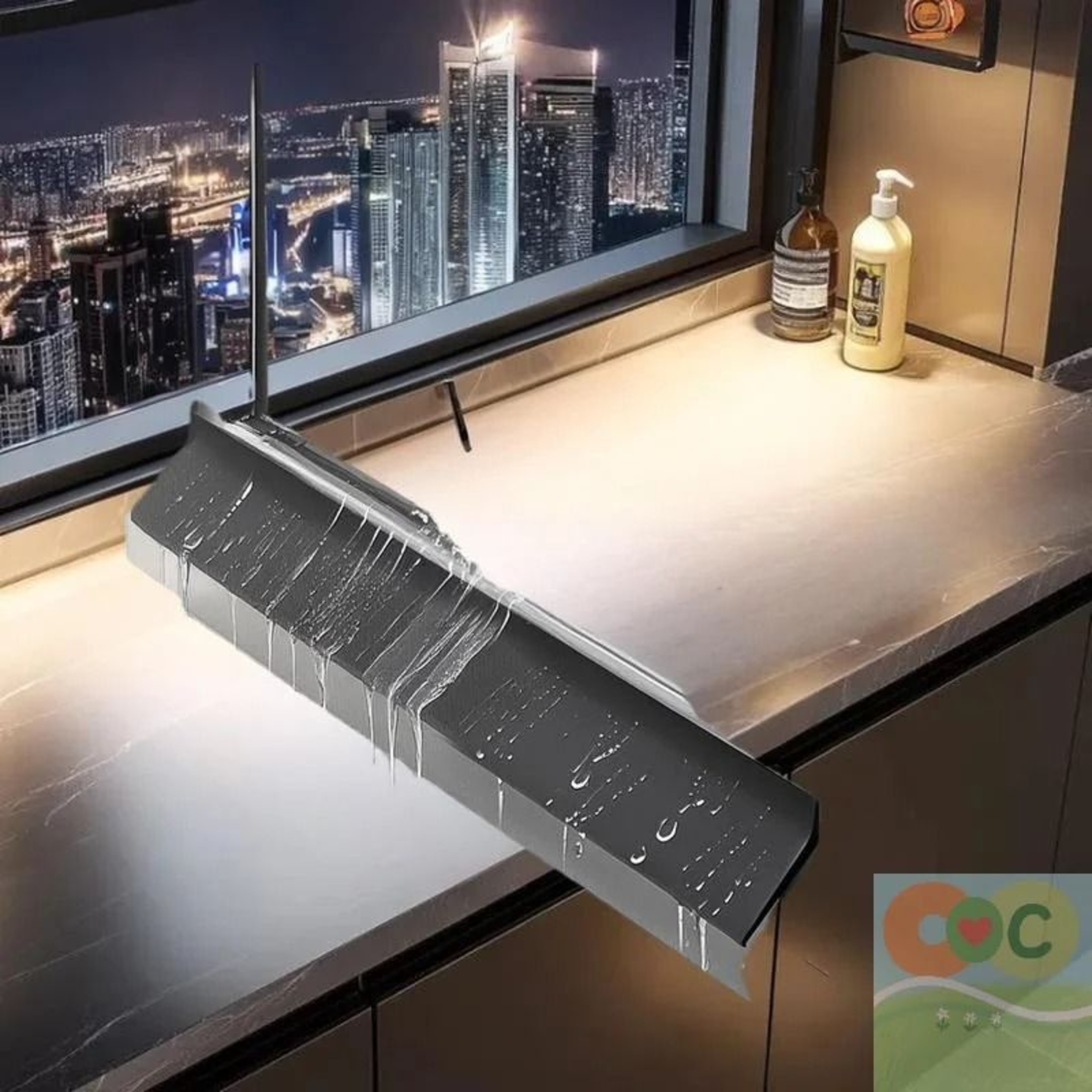 Window Water Blocking Bar For Sliding Windows And Balcony Weatherproof Sealing 3