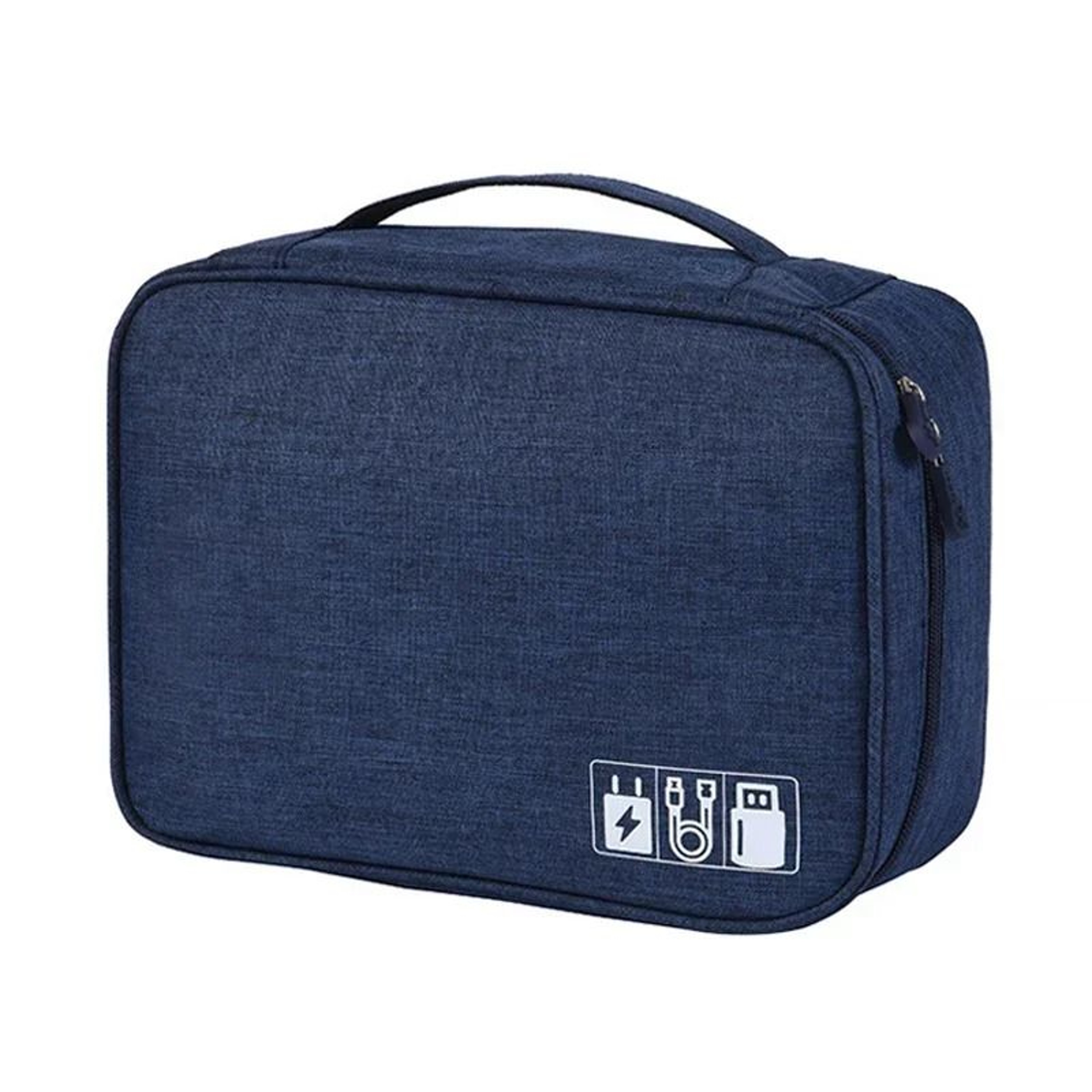 Large Capacity Waterproof Digital Organizer Bag For Cables Chargers And Travel Electronics 11