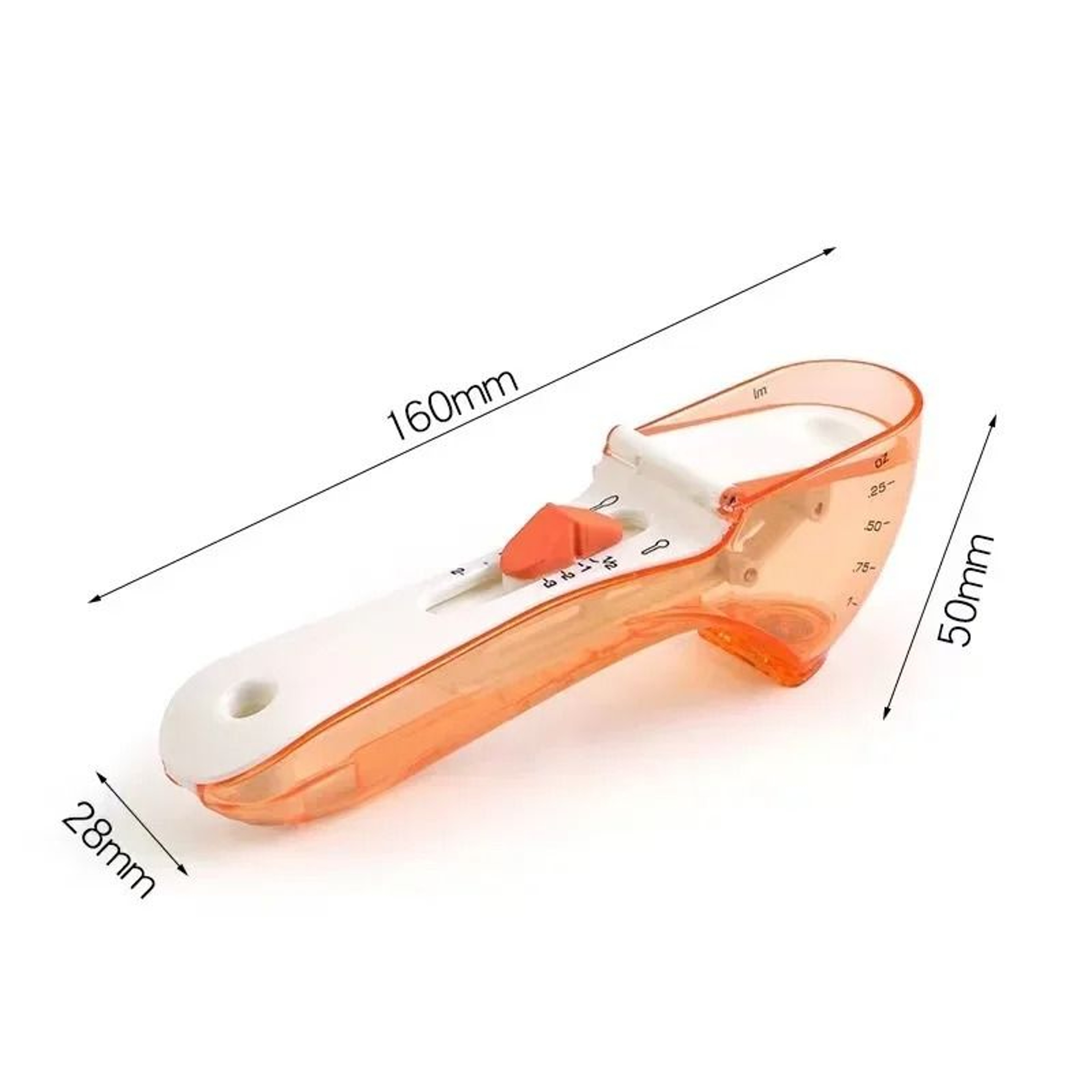 Adjustable Plastic Measuring Spoon And Cup Set For Precise Kitchen Measuring 1