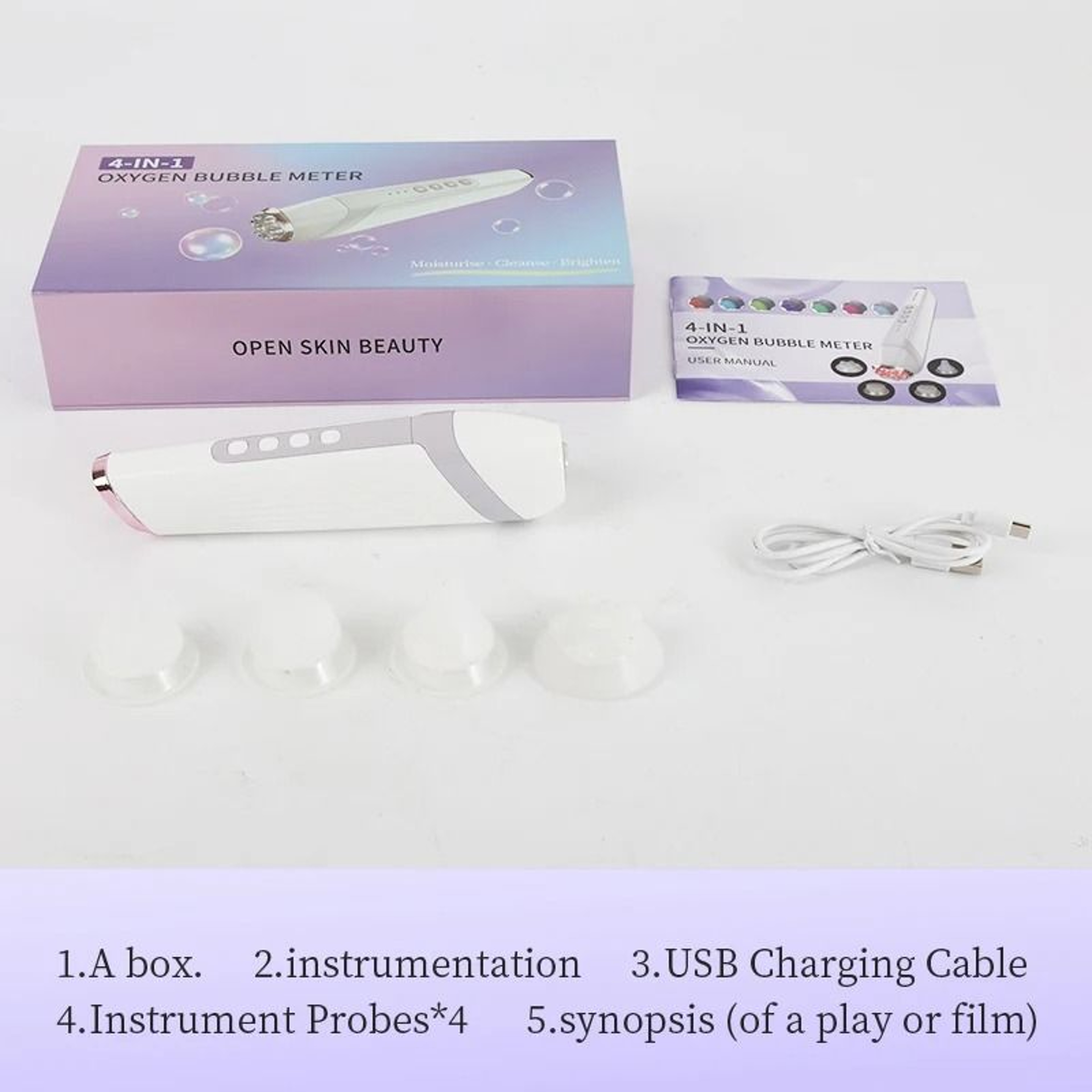 Oxygen Bubble Pen CO2 Oxygen Portable Facial Machine 6