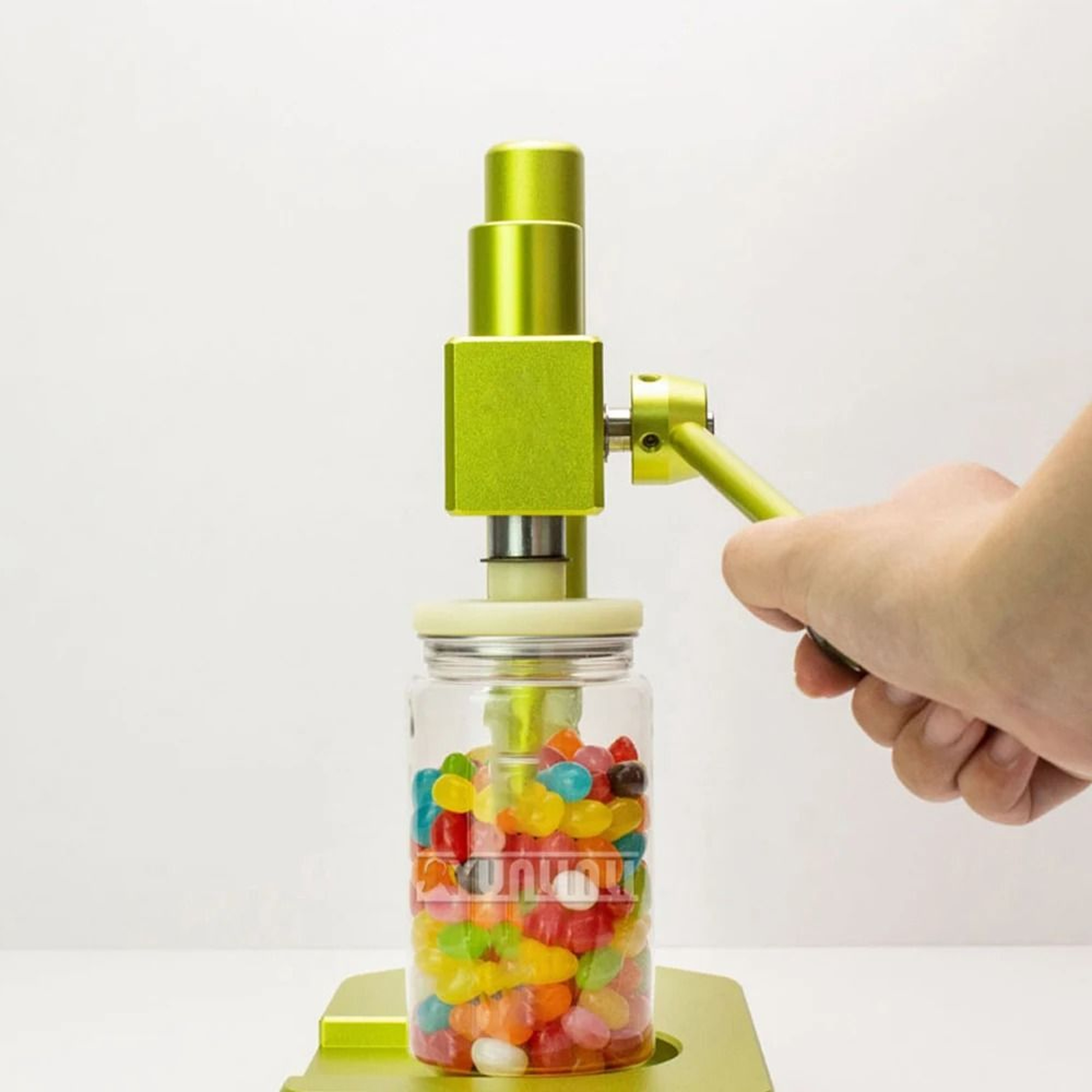 Commercial Bottle Sealer Manual Can Sealing Machine PET Food Beverage Soda Packer Disposable Can Wi 3