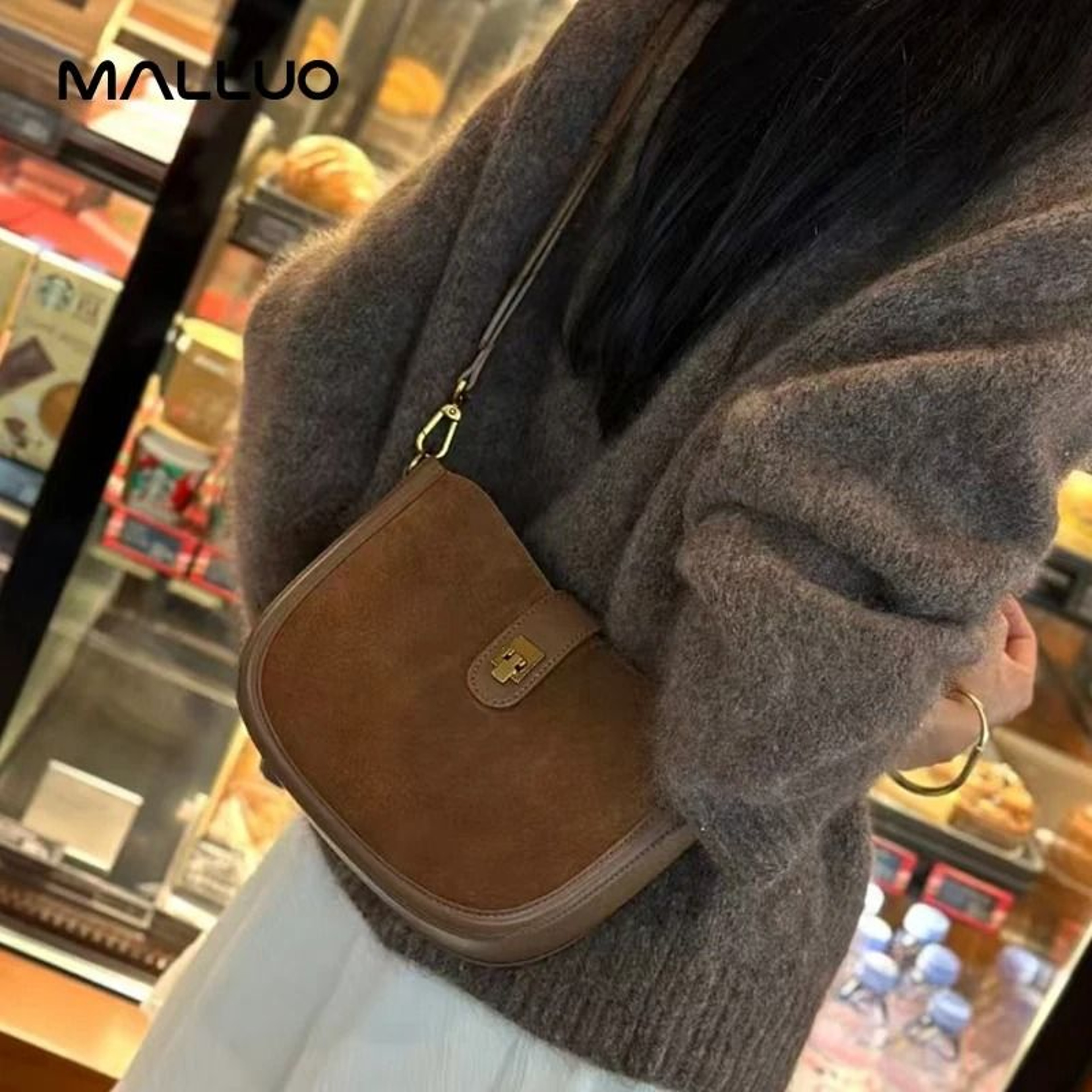 Women Cowhide Genuine Leather Shoulder Bag Soft Real Leather Luxury Crossbody Handbag 1