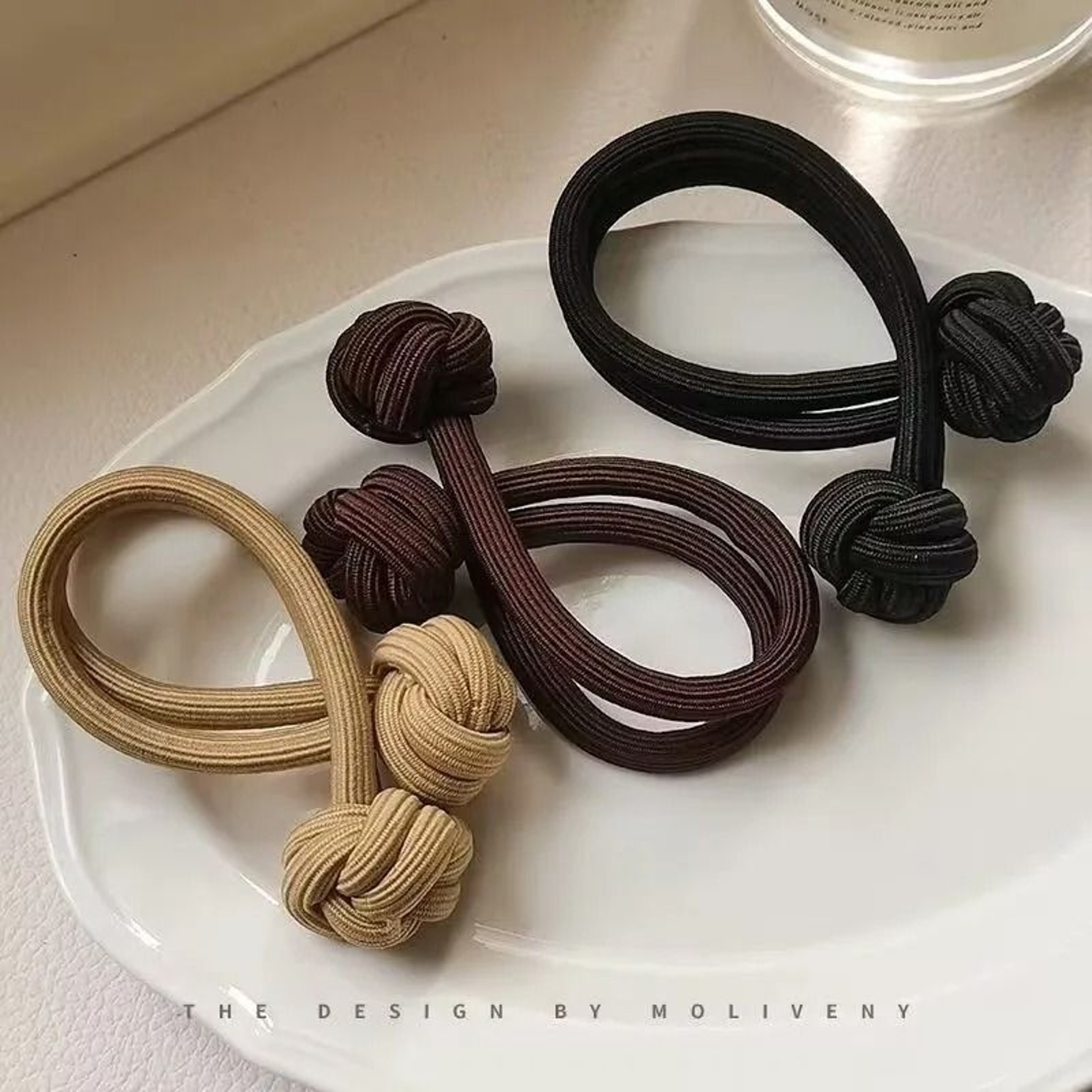 Simplicity Stretch Rubber Hair Ties For Women High Elasticity Fashion Girl Head Rope Scrunchie Hair 1
