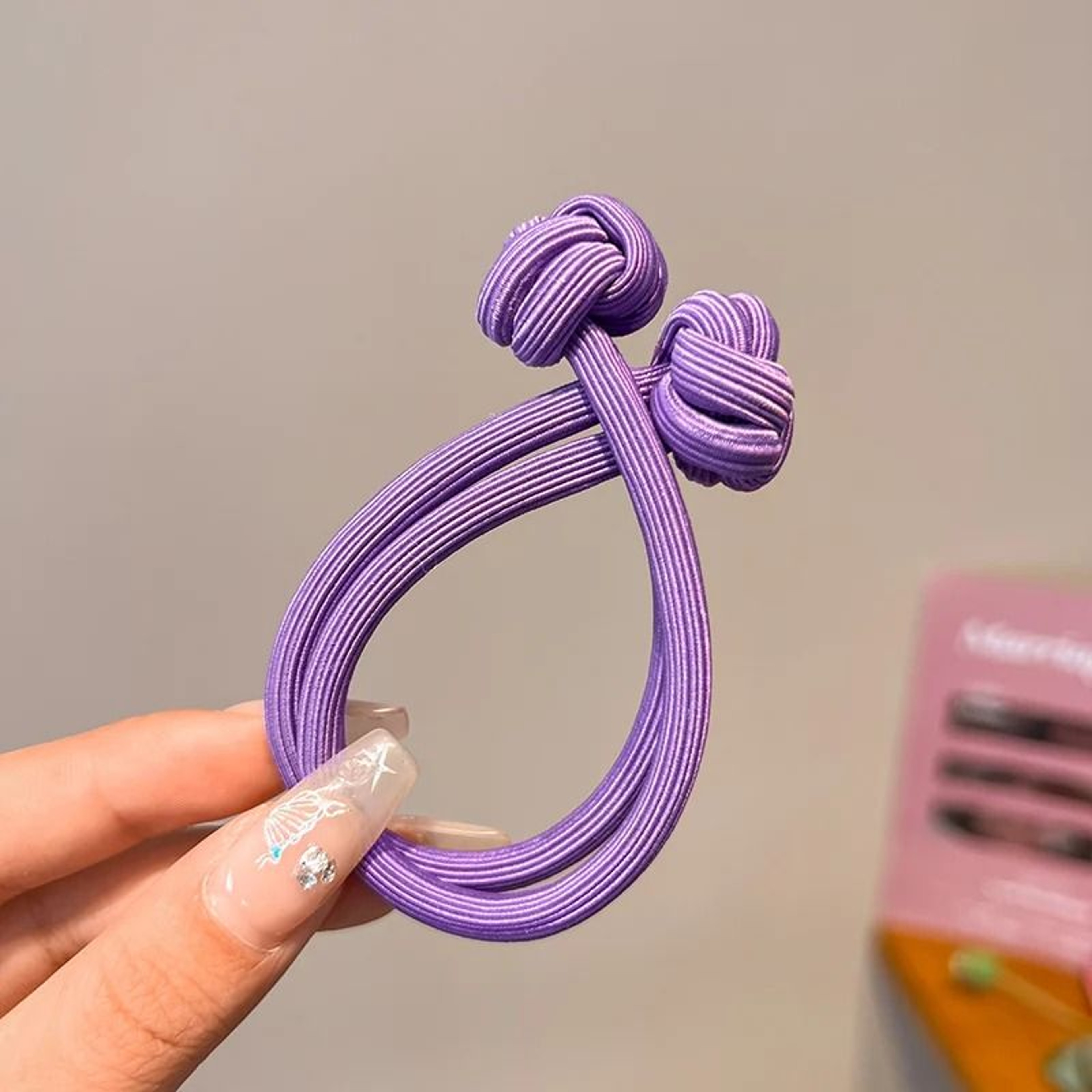 Simplicity Stretch Rubber Hair Ties For Women High Elasticity Fashion Girl Head Rope Scrunchie Hair 10