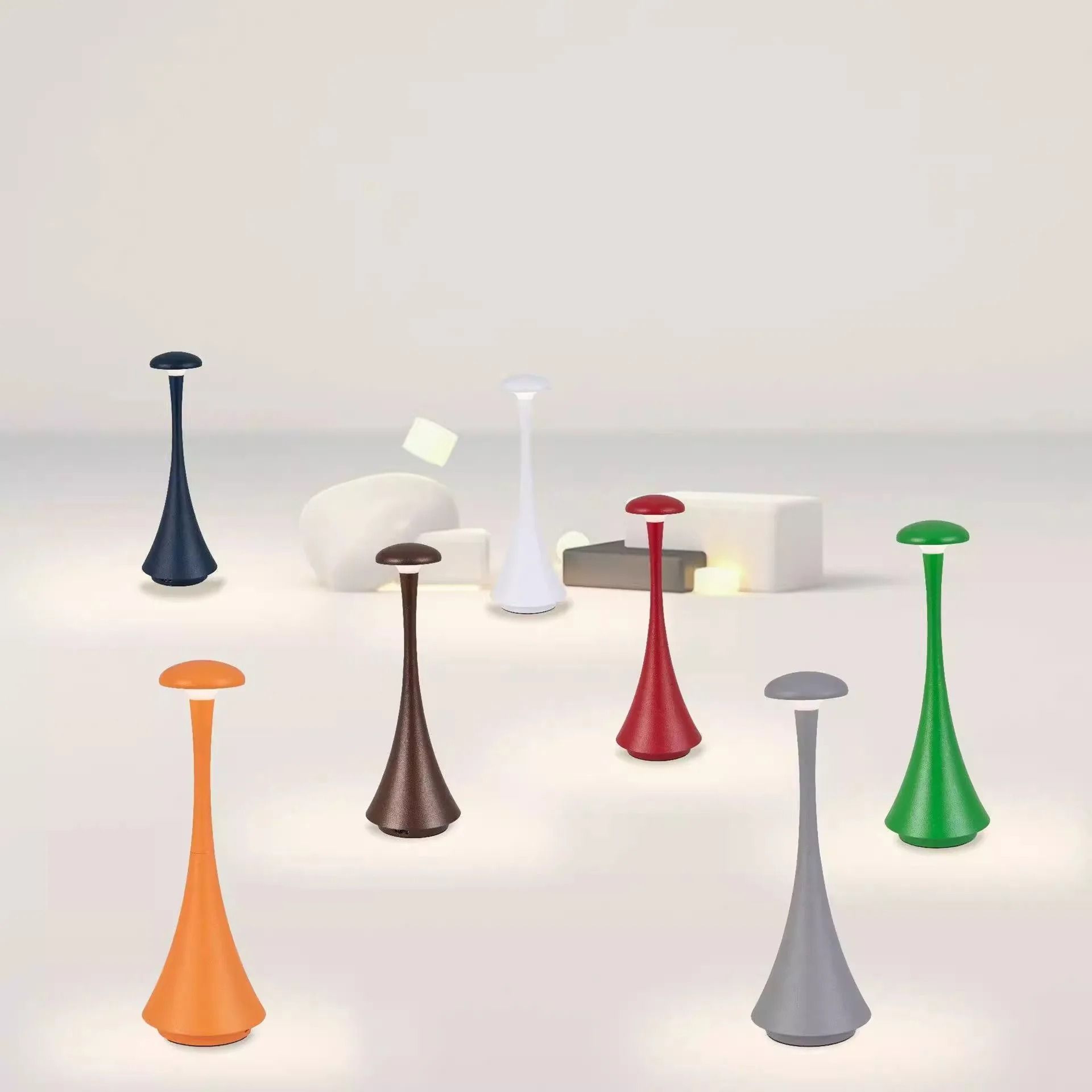 Night Lamp Rechargeable Wireless Touch Lamp Creative Desk Lamp USB C Bedroom Atmosphere Light 0