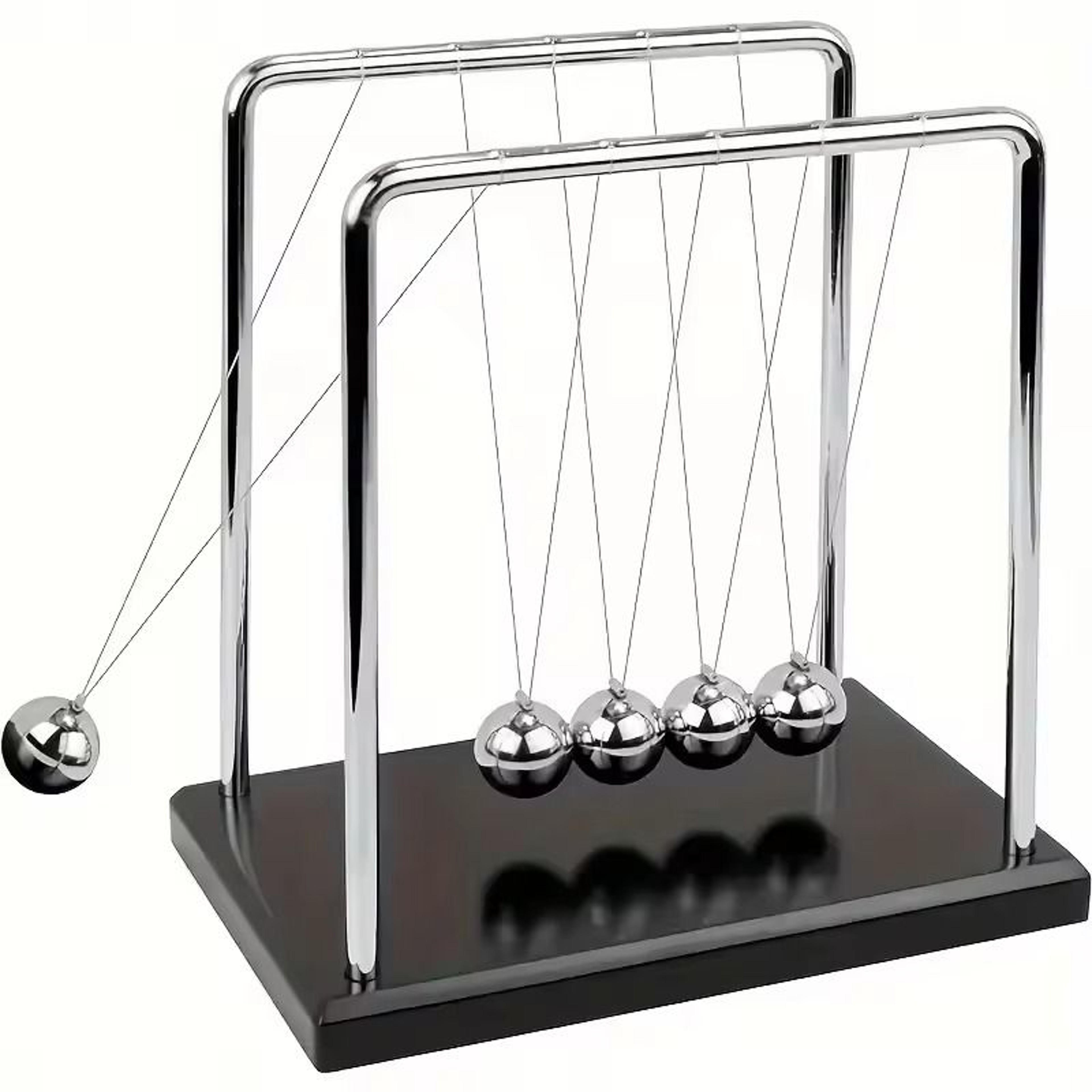 Modern Newton Cradle Metal Balance Balls Desk Toy Creative Home Office Decor Physics Ornament Stres 0