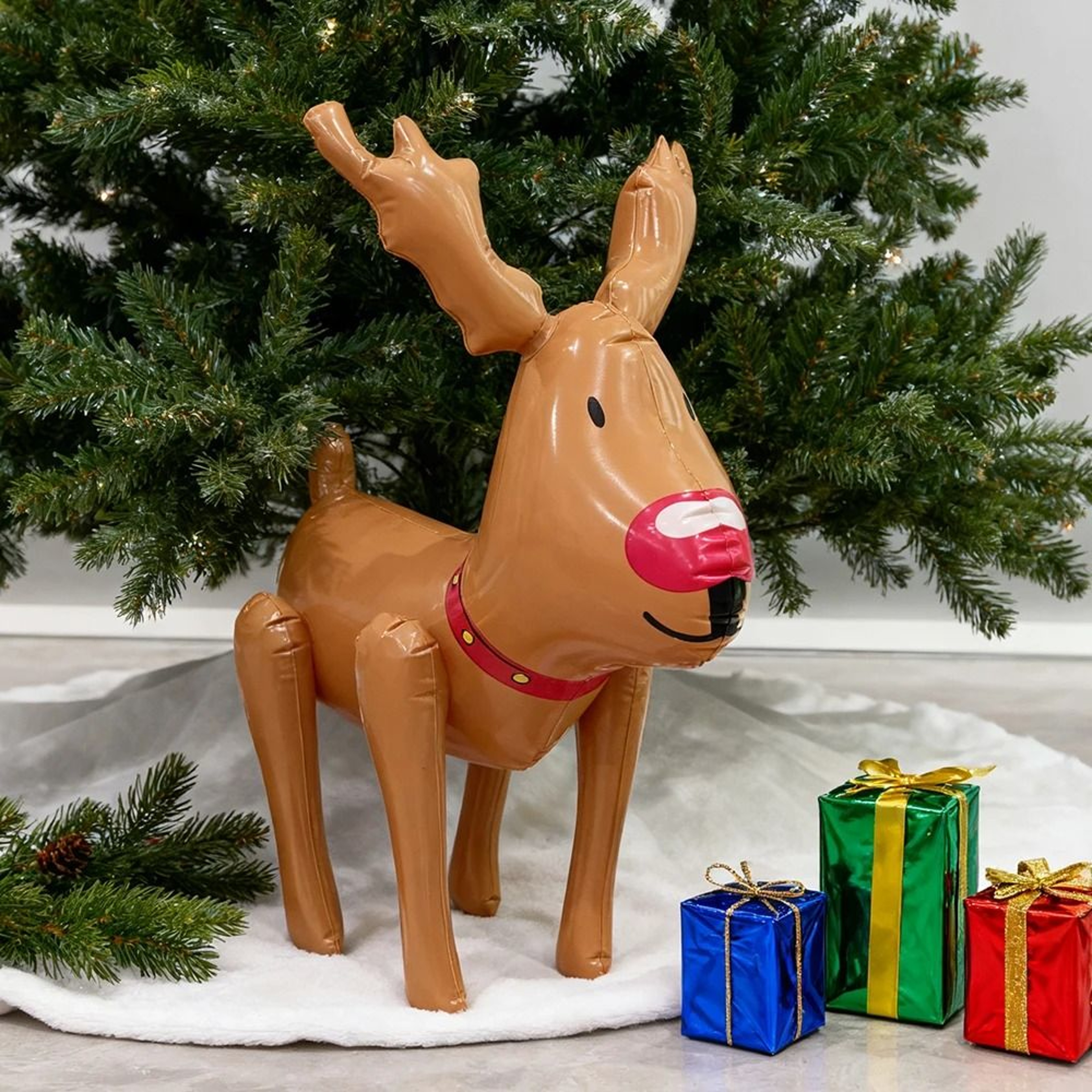 Inflatable Deer Decoration PVC Thick Deer Balloon For Courtyard Party Atmosphere And Christmas Gift 3