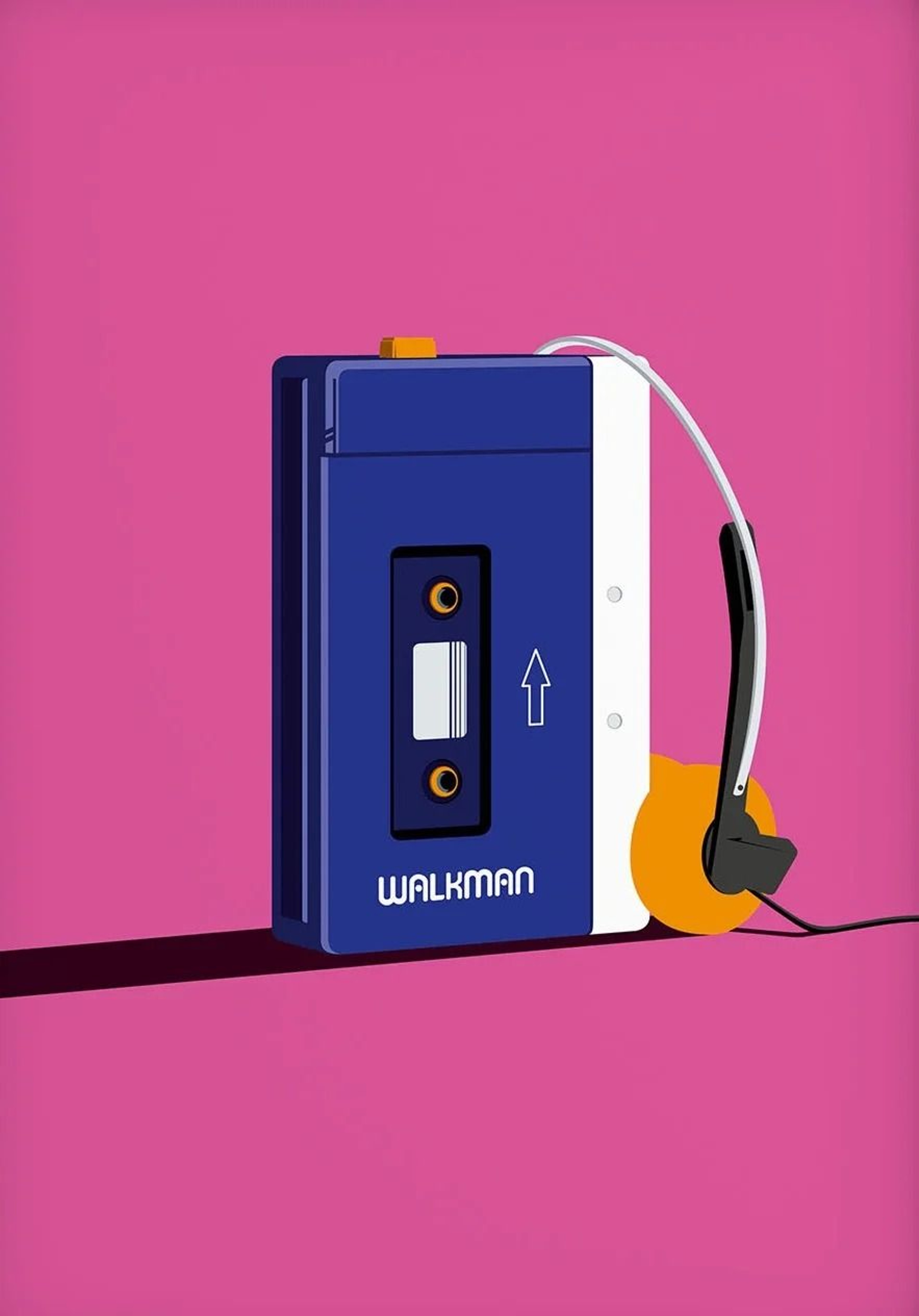 Pop Art Retro 80s Cassette Tape Music Canvas Vintage Wall Decoration 8