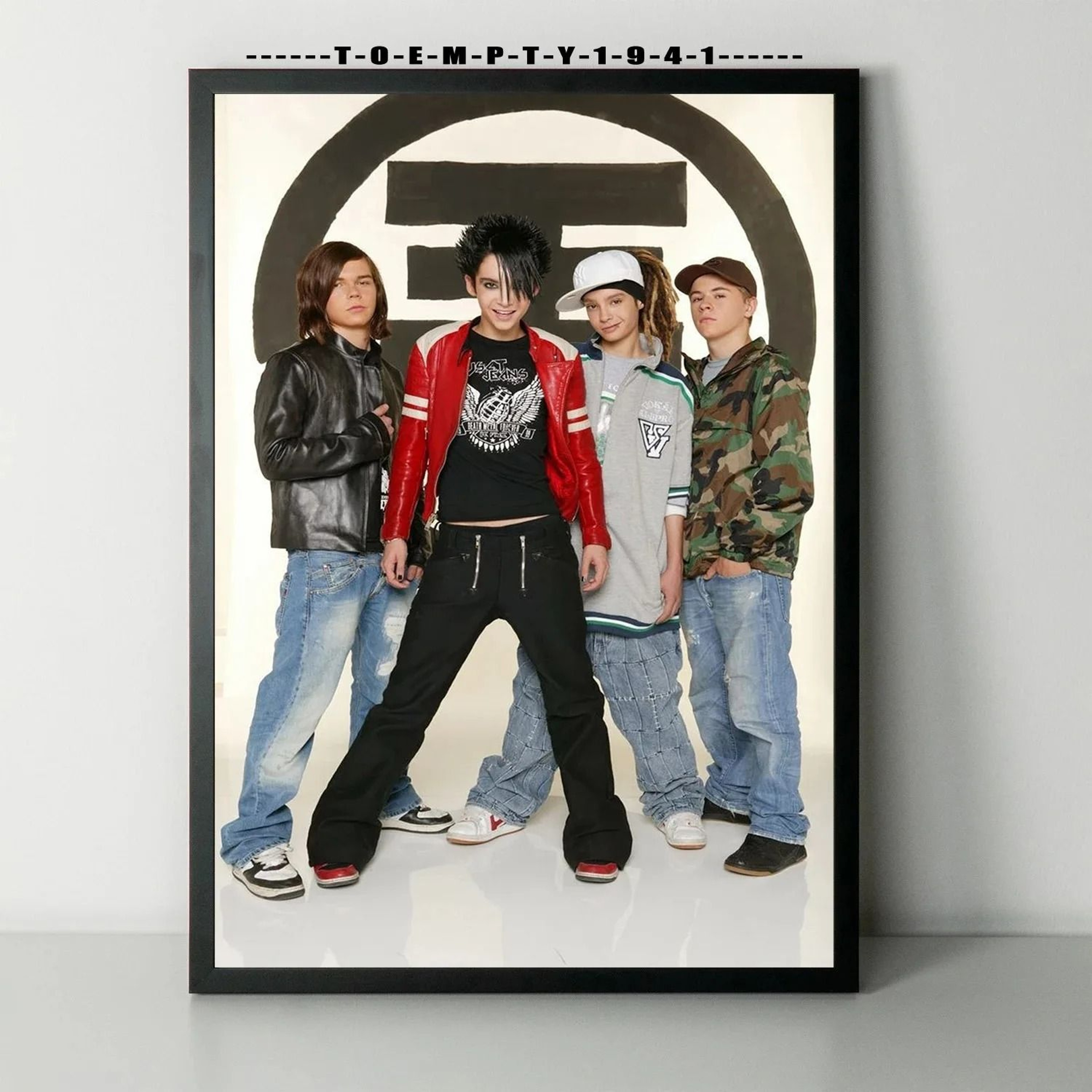 Metal Rock Band Tokio Hotel Poster Canvas Print Wall Art Decor 13