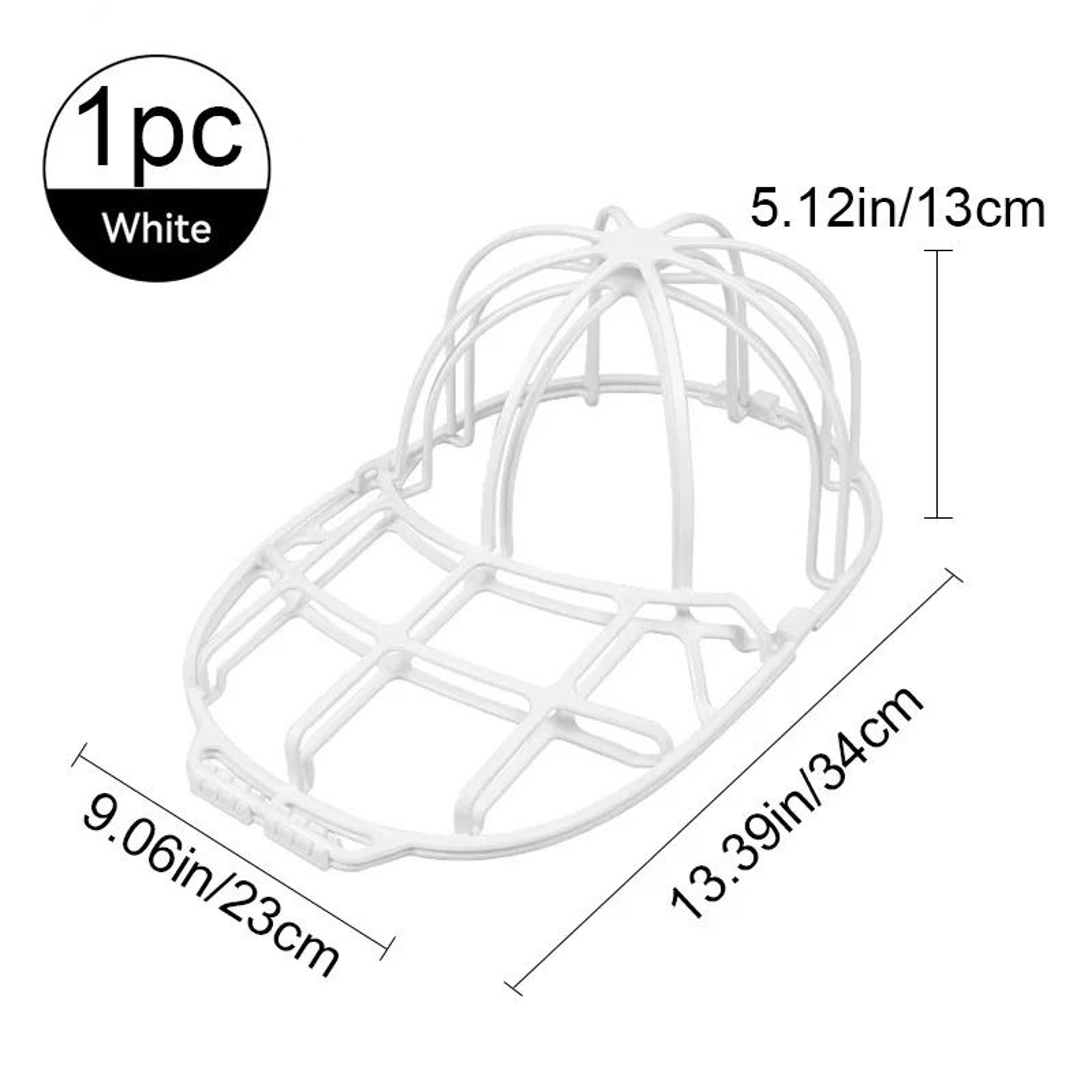 Hat Cleaner Cage With Mesh Bag For Washing Machine Baseball Cap Protector 7