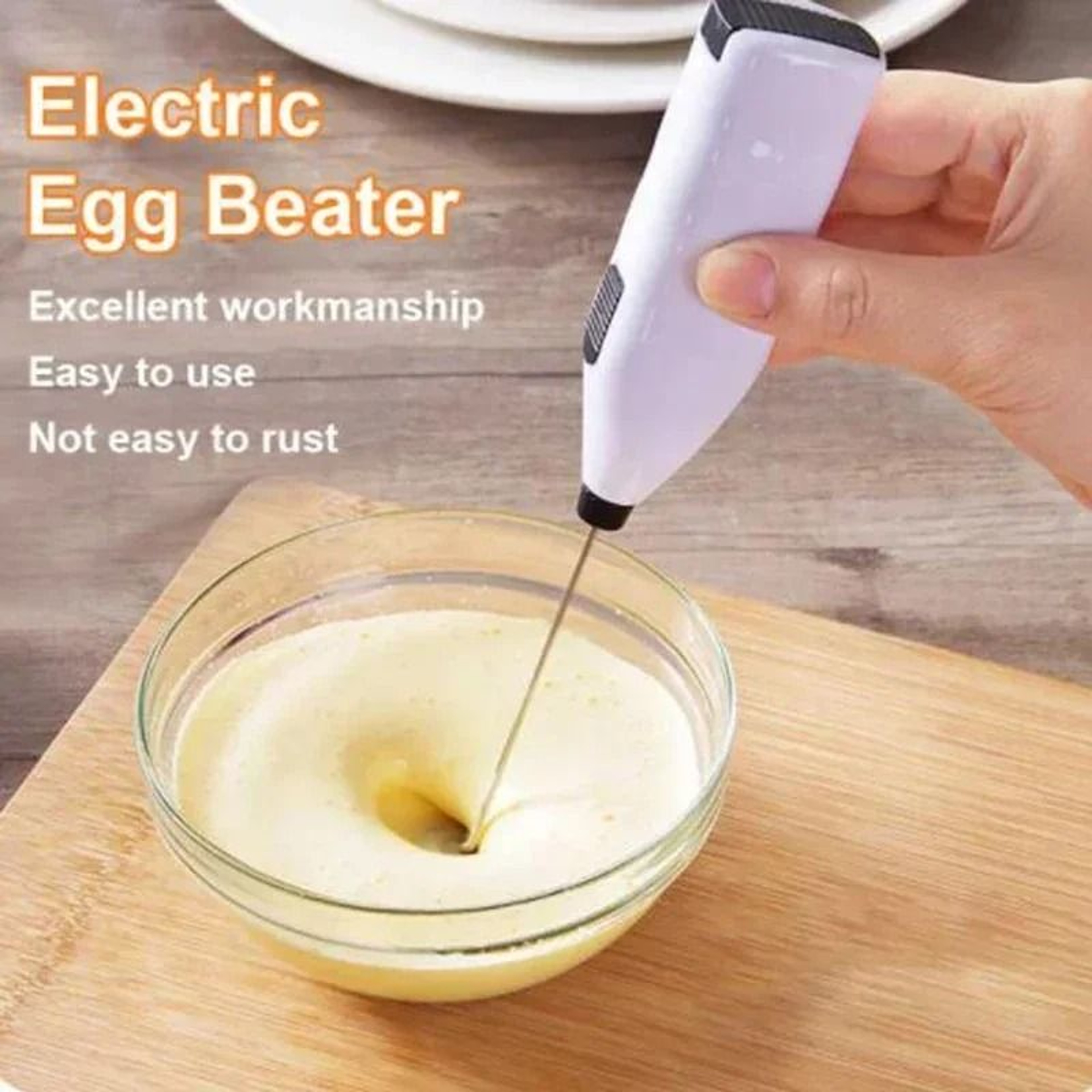 Electric Handheld Mini Whisk Mixer For Kitchen Use 0