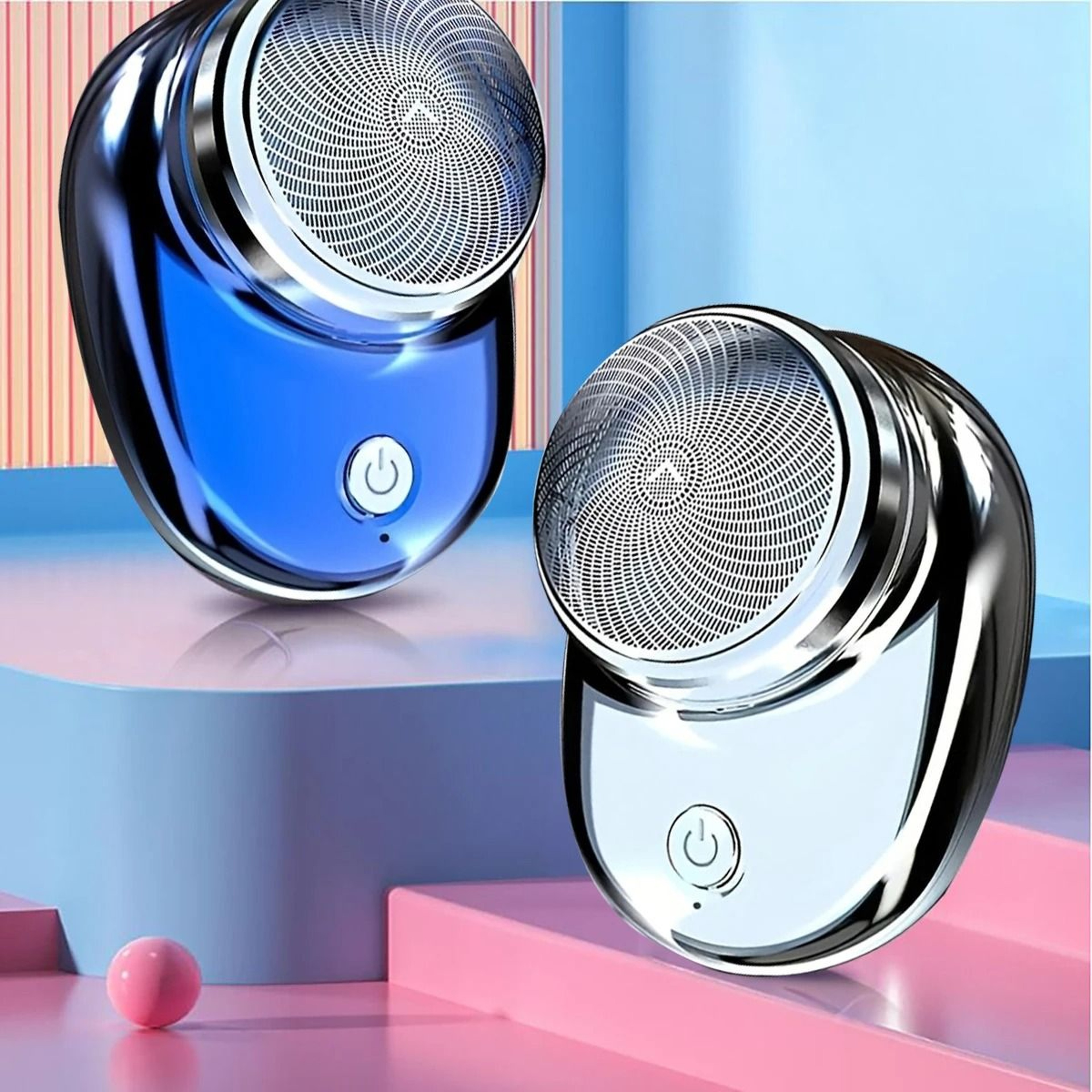 Mini Electric Travel Shaver For Portable Facial Beard Grooming 0