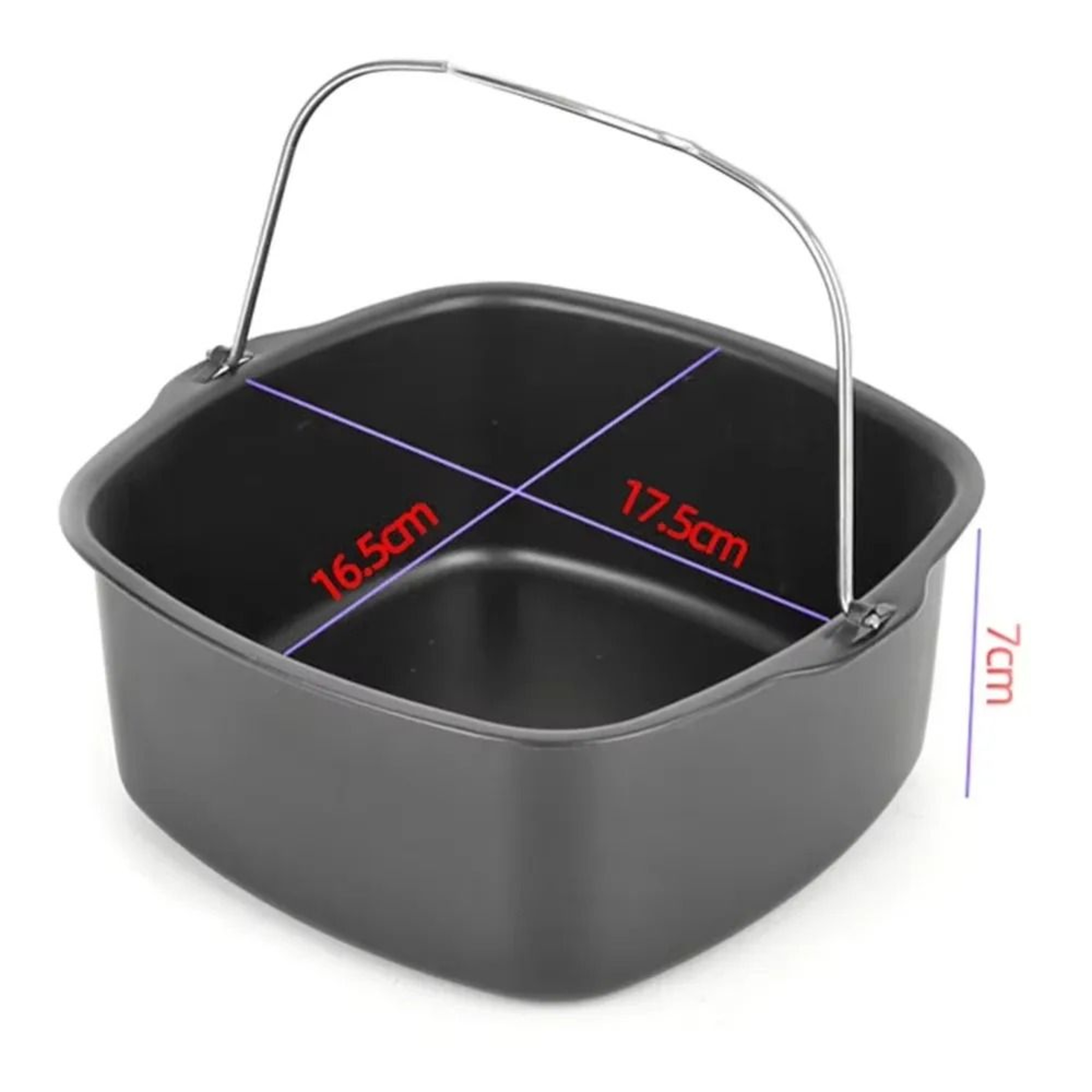 Non Stick Air Fryer Cake Baking Tray For Philips And Standard Airfryers 6