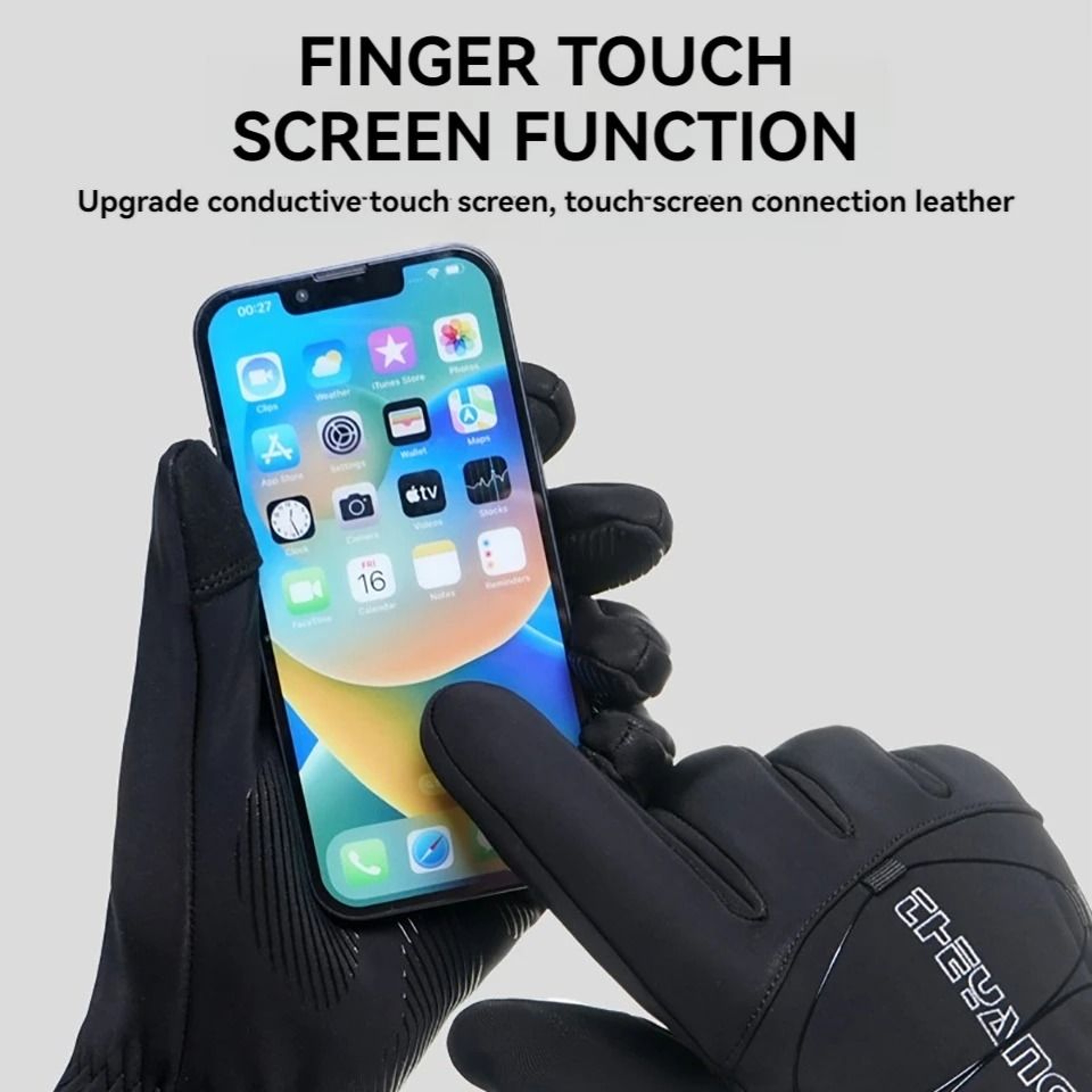 Winter Warm Touchscreen Cycling Gloves 2