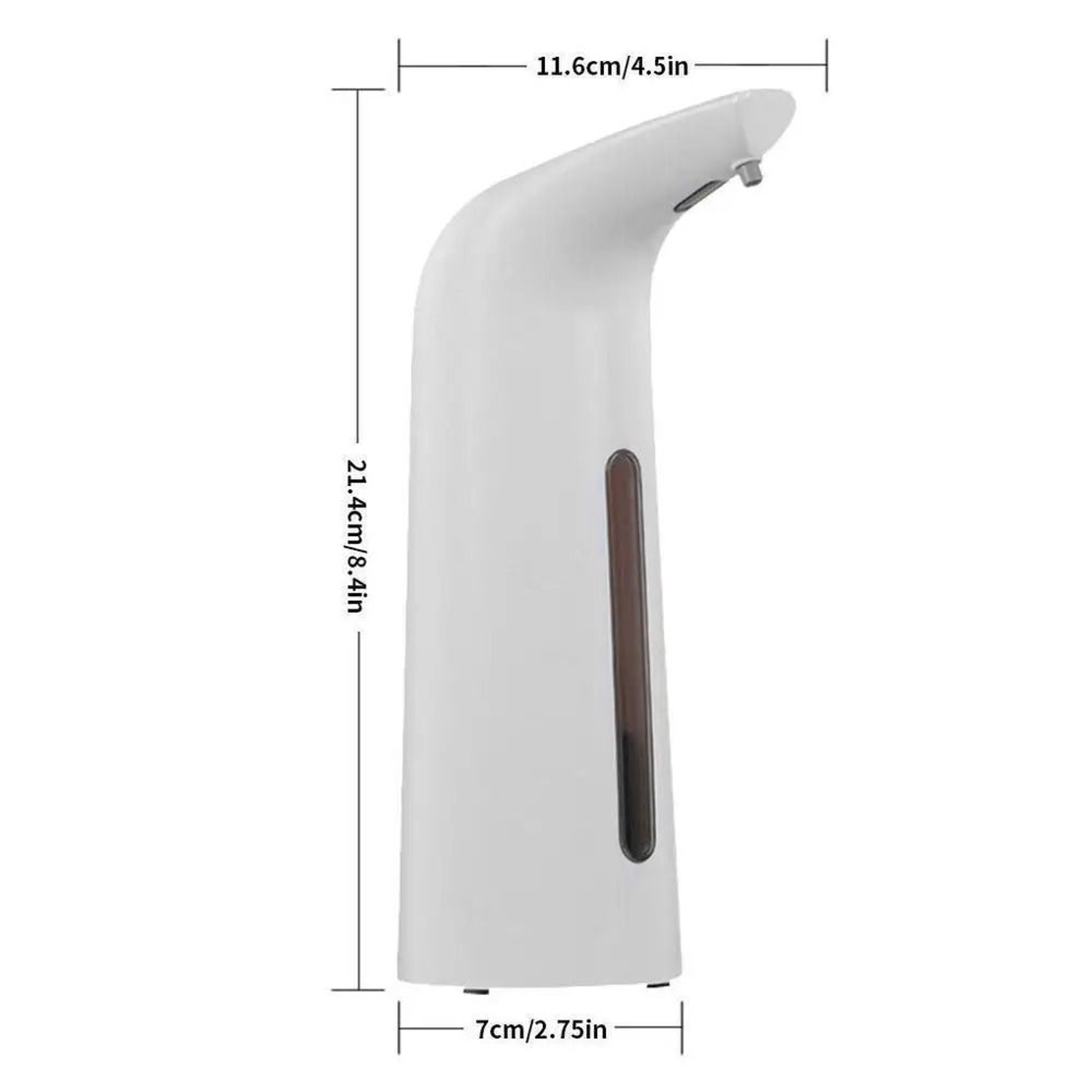 Automatic Soap Sanitiser Dispenser Handsfree Infrared Sensor 400ml Touchless Countertop Dispenser 6