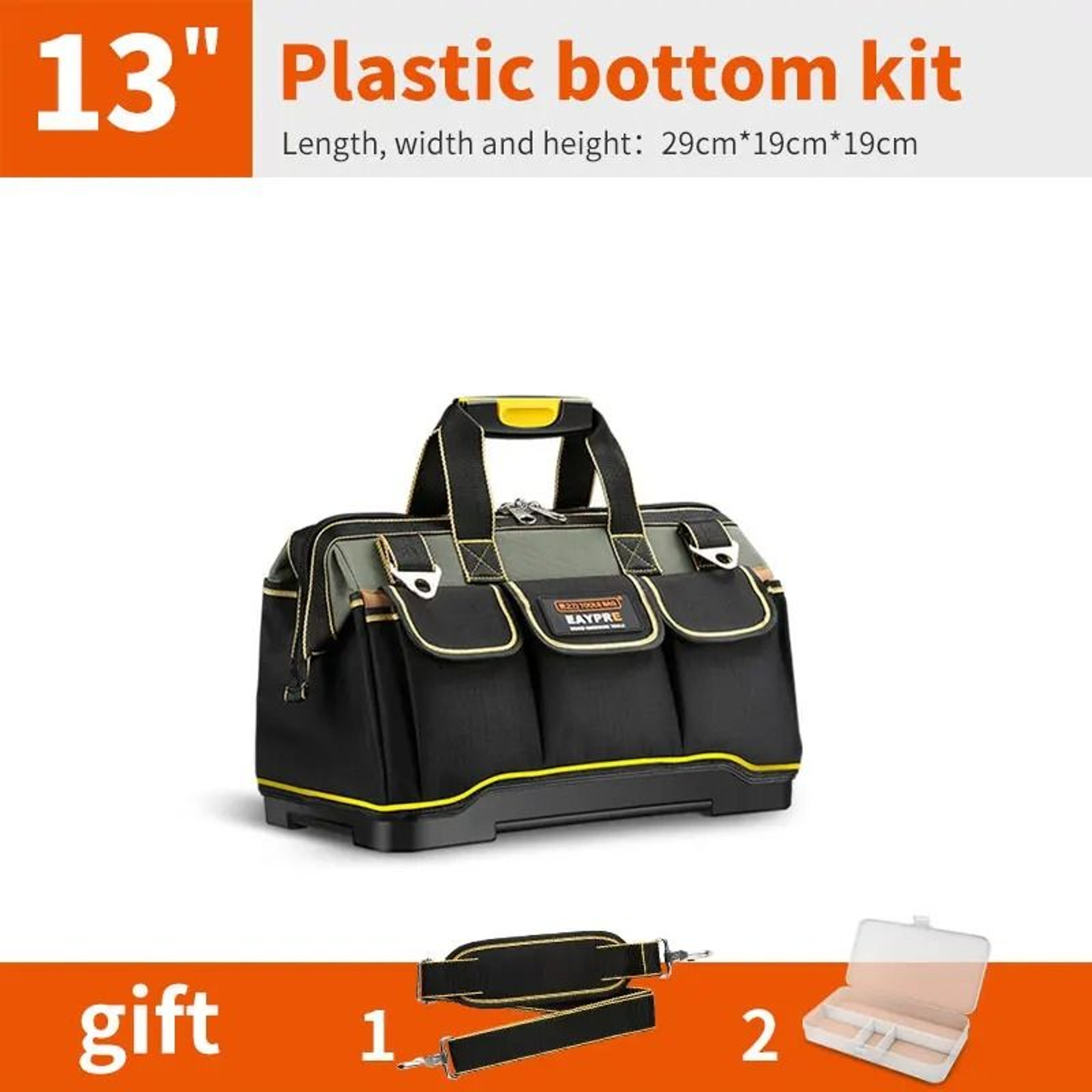 Wide Mouth Oxford Cloth Tool Bag For Electricians 5