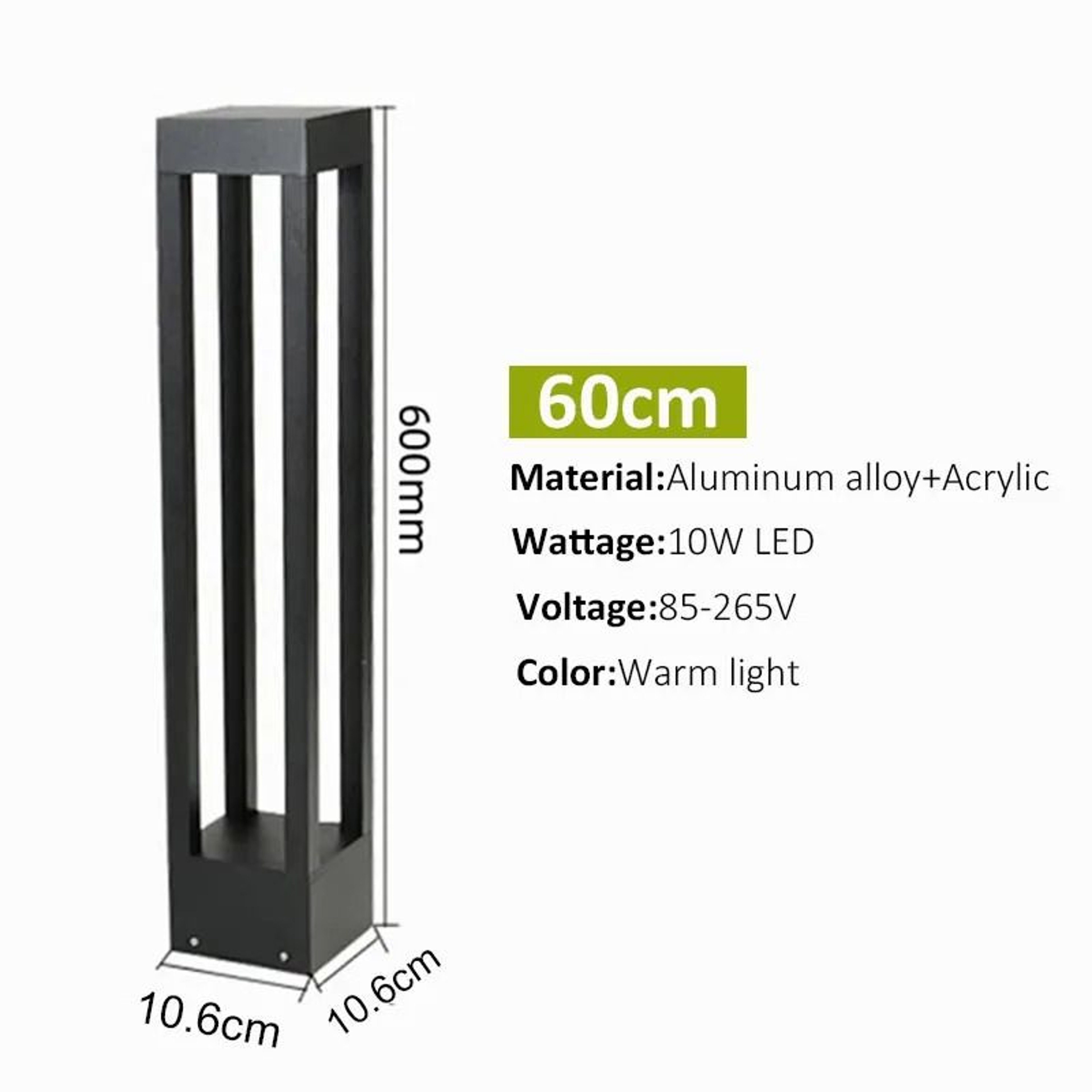Outdoor Lawn LED Waterproof Landscape Walkway Light 8