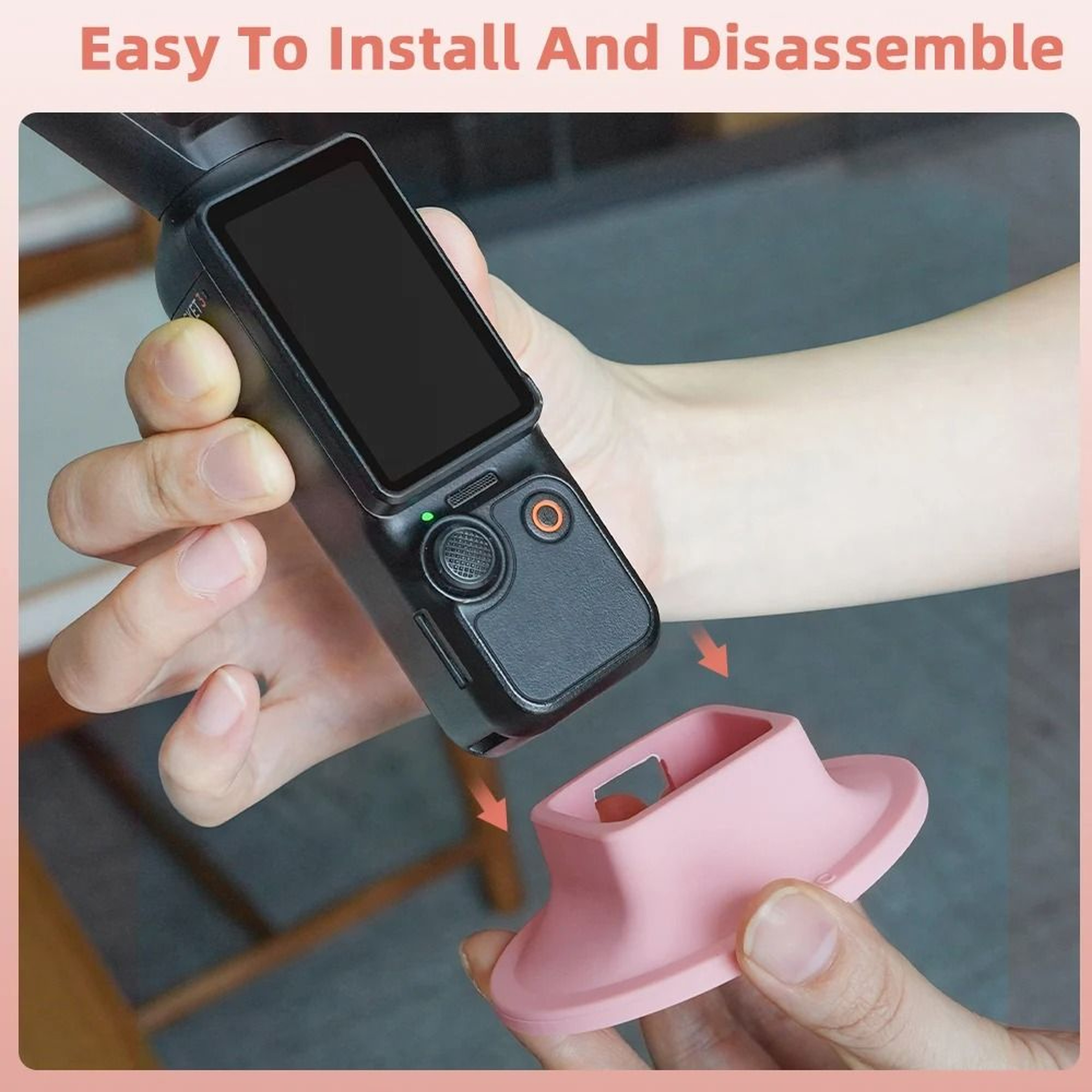 Anti Slip Base For DJI Pocket 3 Silicone Desktop Support Bracket 3