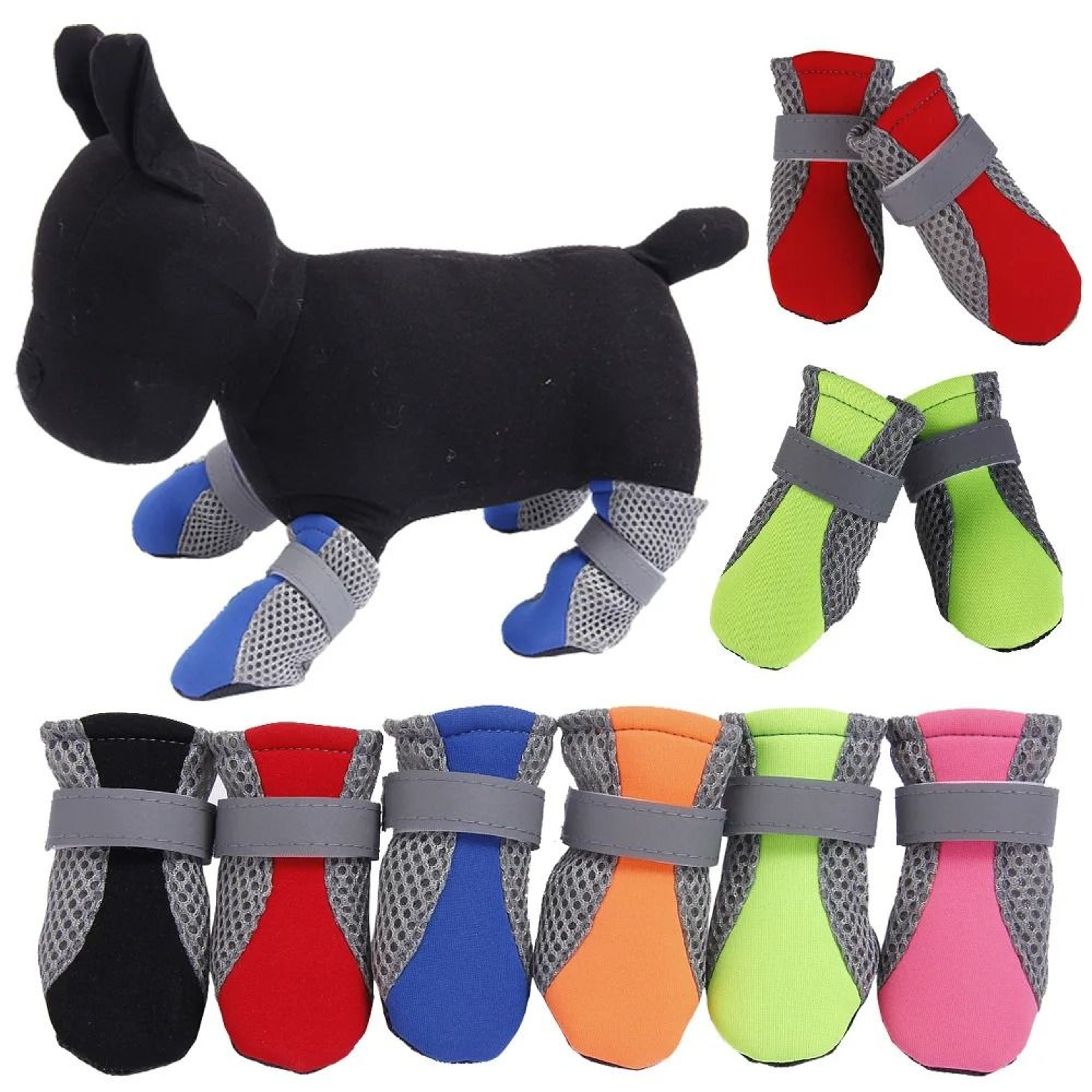 Pet Dog Shoes Waterproof Soft Bottom Boots For Small Dogs And Cats 0