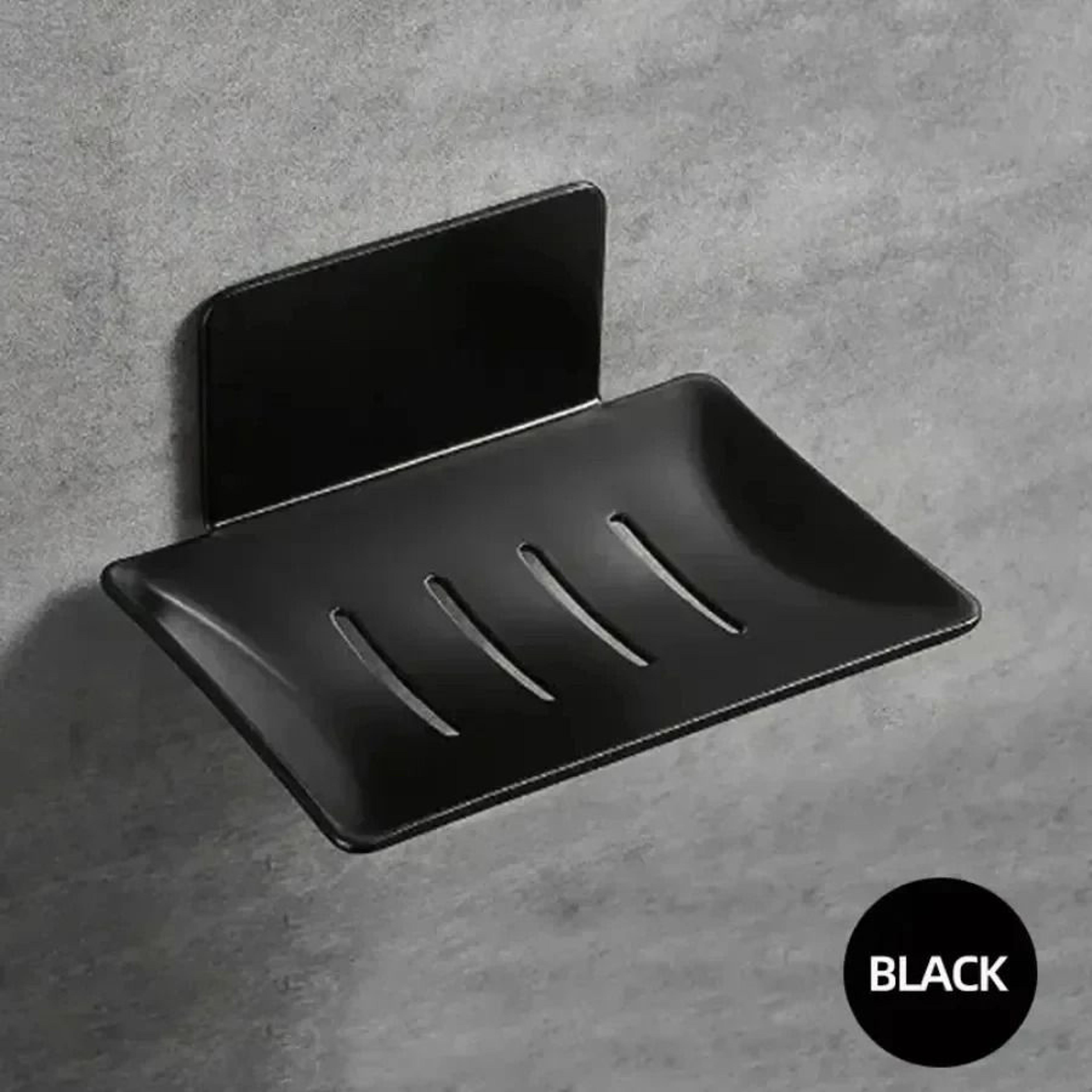 Wall Mounted Carbon Steel Soap Dish For Bathroom Storage 4