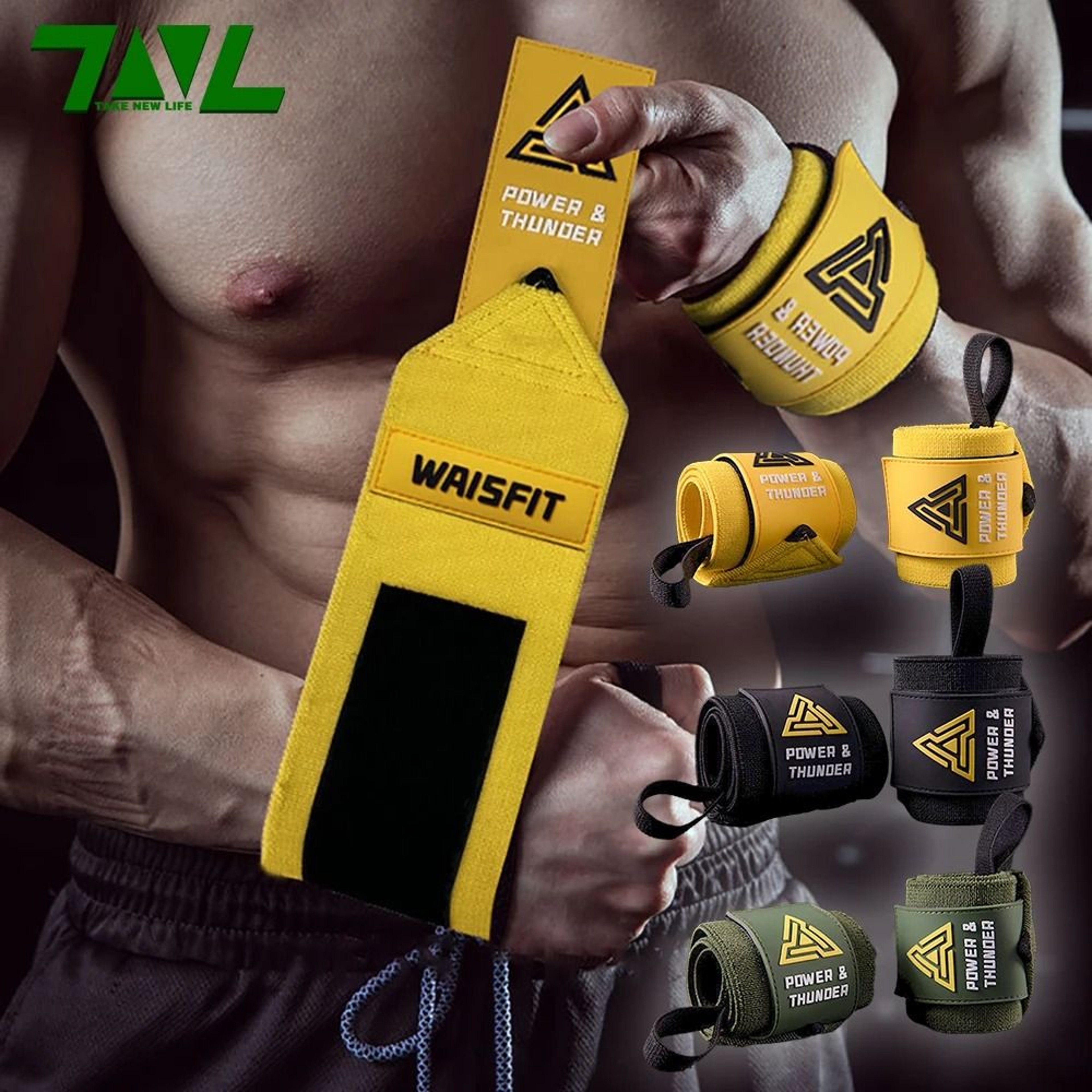 Premium Wrist Support Bands For Fitness And Heavy Lifting 0