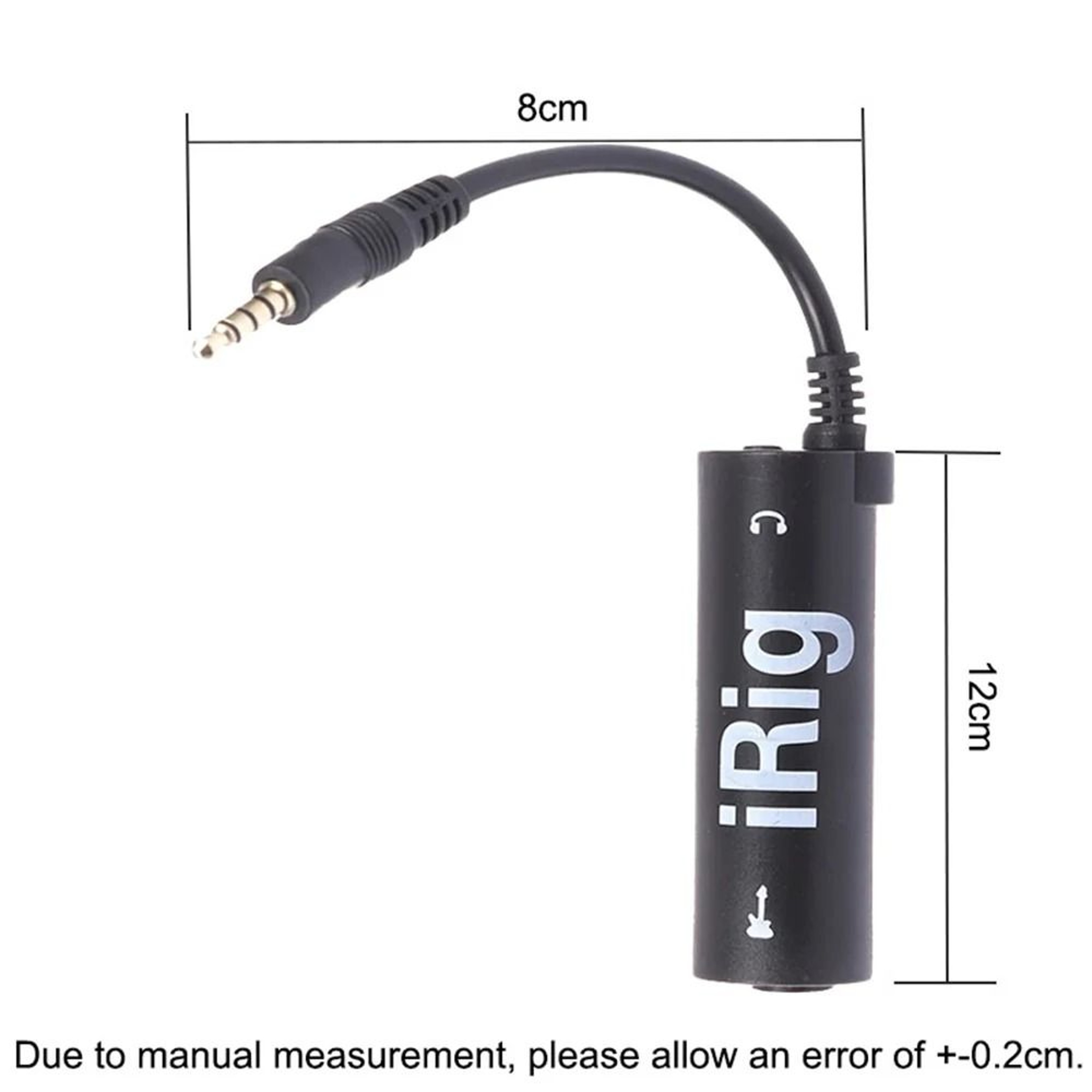 IRIG Guitar Interface Converter With 35mm Audio Cable For High Fidelity Recording 3