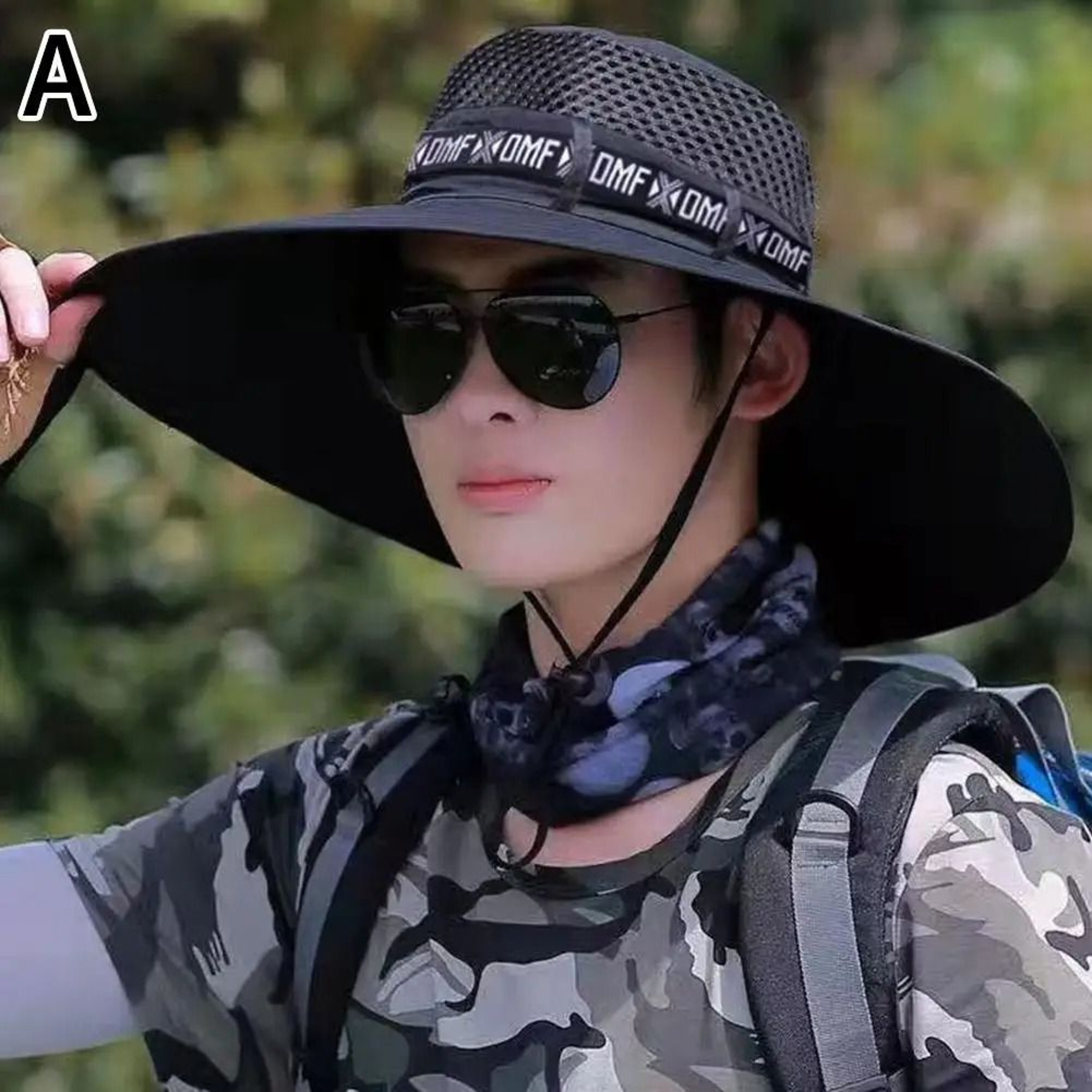 Breathable Mesh Sun Hat For Men And Women With UV Protection 7