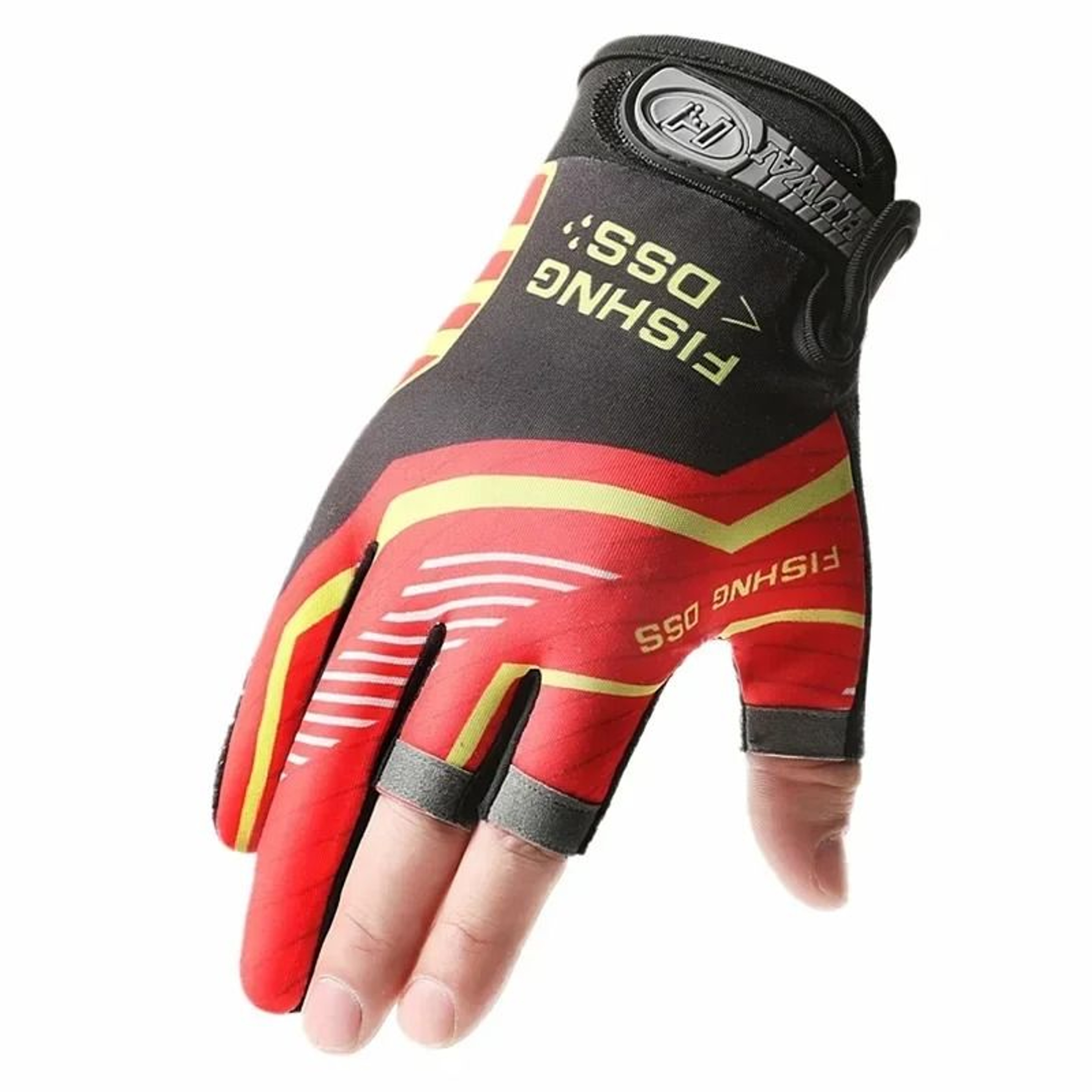 Summer Breathable Three Finger Fishing Gloves With Anti Slip Design 6