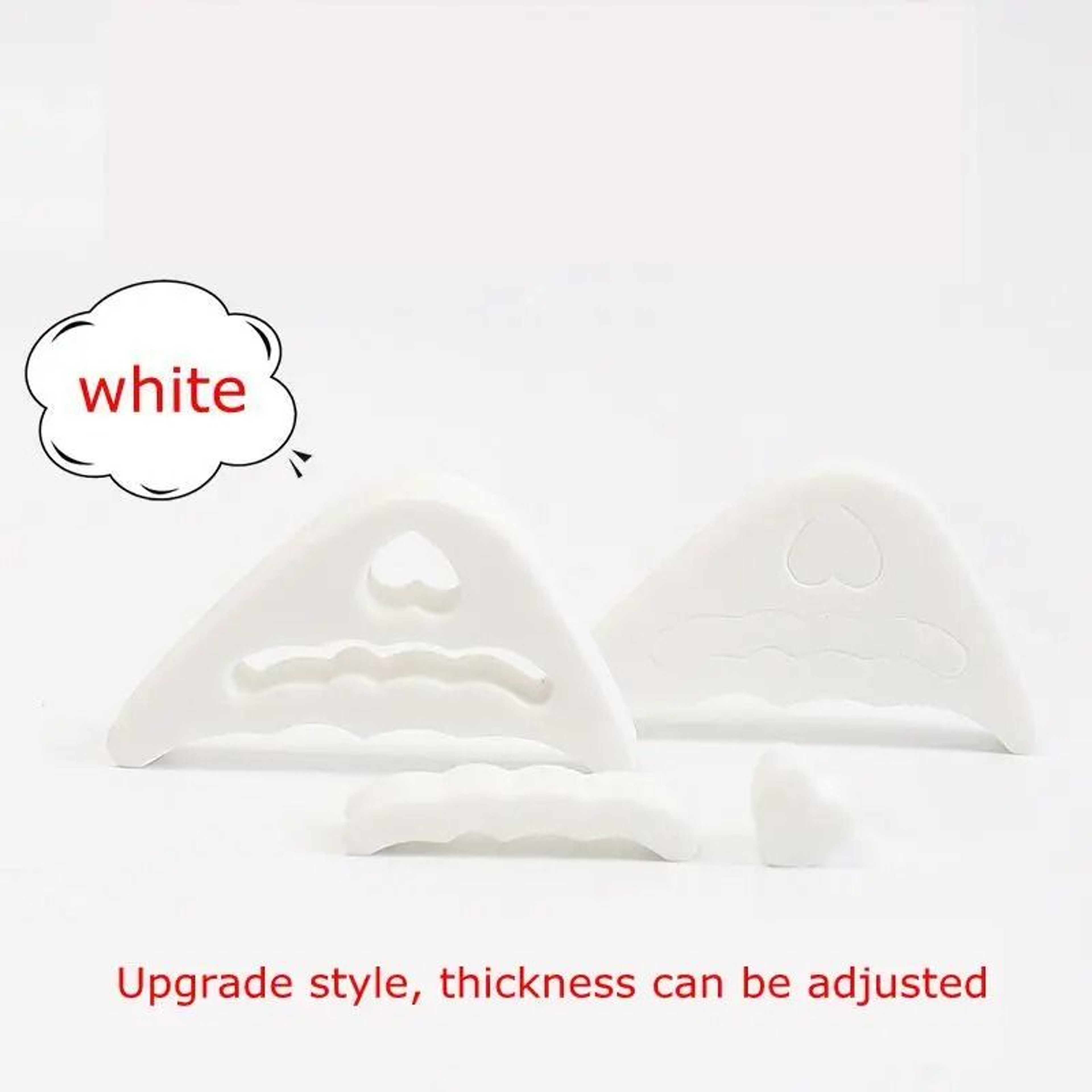 Soft Toe Plug Half Insole Reusable Shoe Filler Adjustable Foot Padding Inserts 9