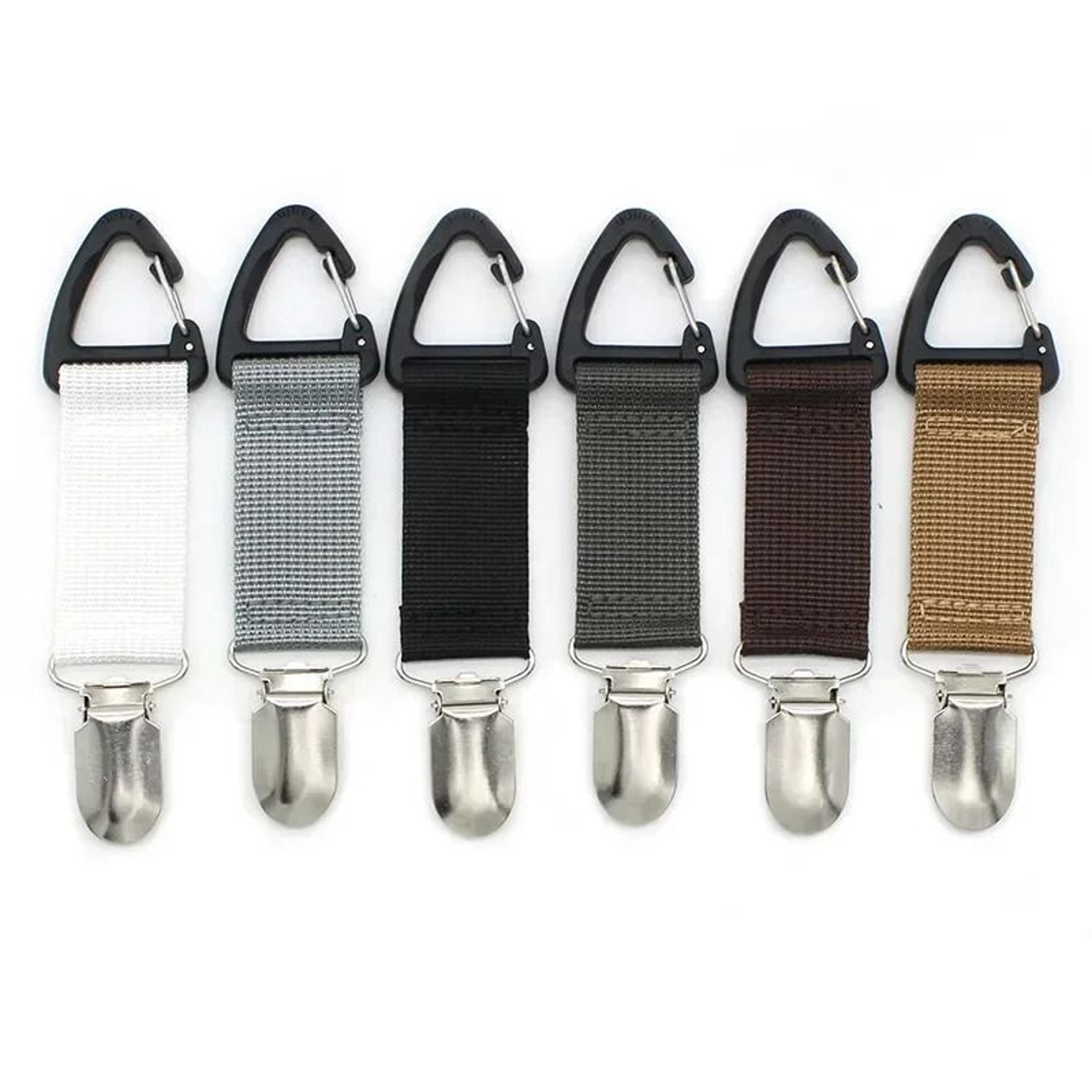 Outdoor Travel Hat Clip Portable Multi Purpose Bag Clip And Glove Organizer 3