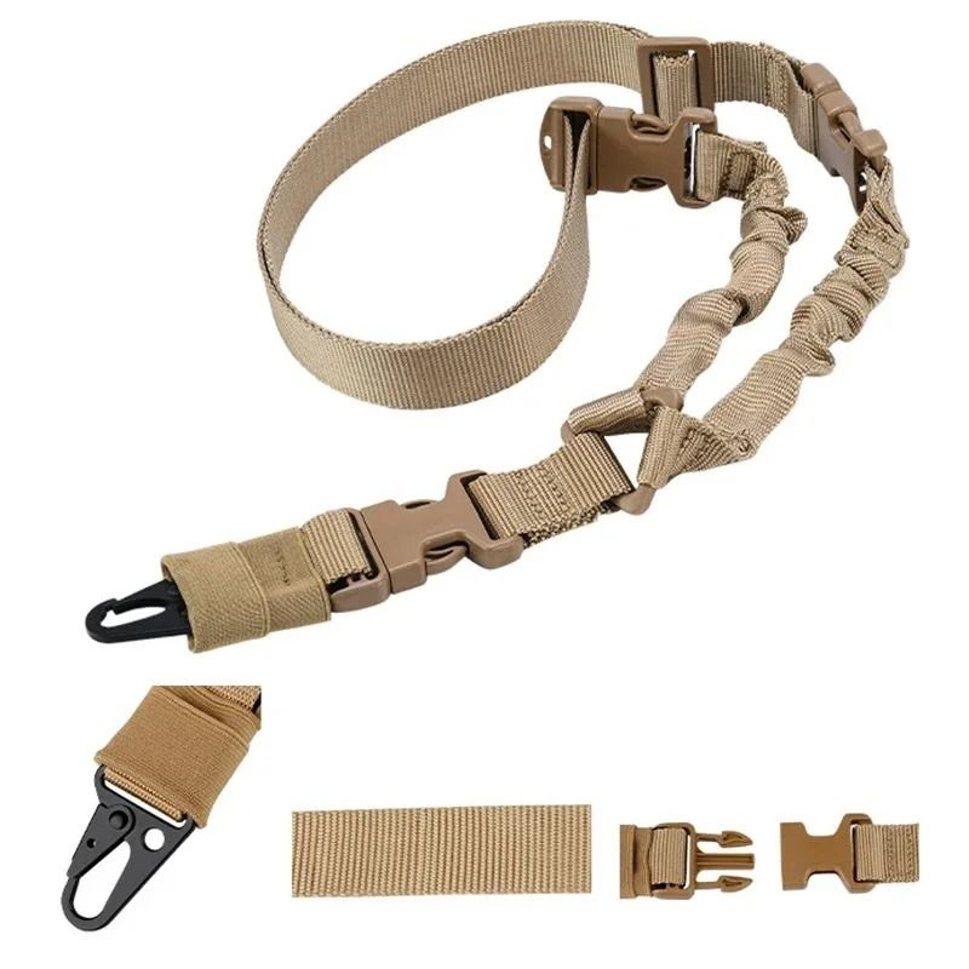 Outdoor Tactical Single Point Harness Safety Rope Camouflage Belt For Hunting Sports 3