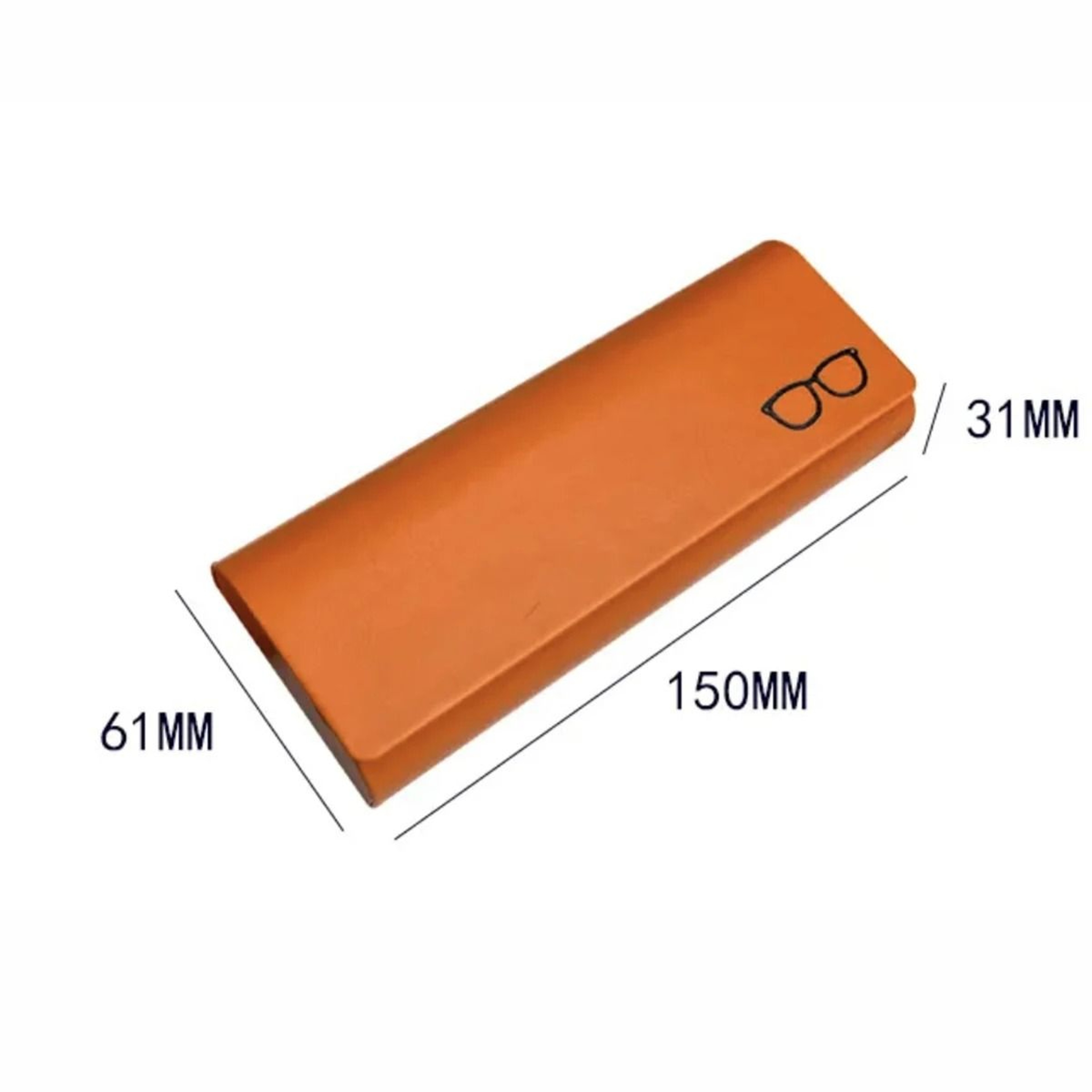 High Value Leather Glasses Case Compression Proof Sunglasses Storage Box 4