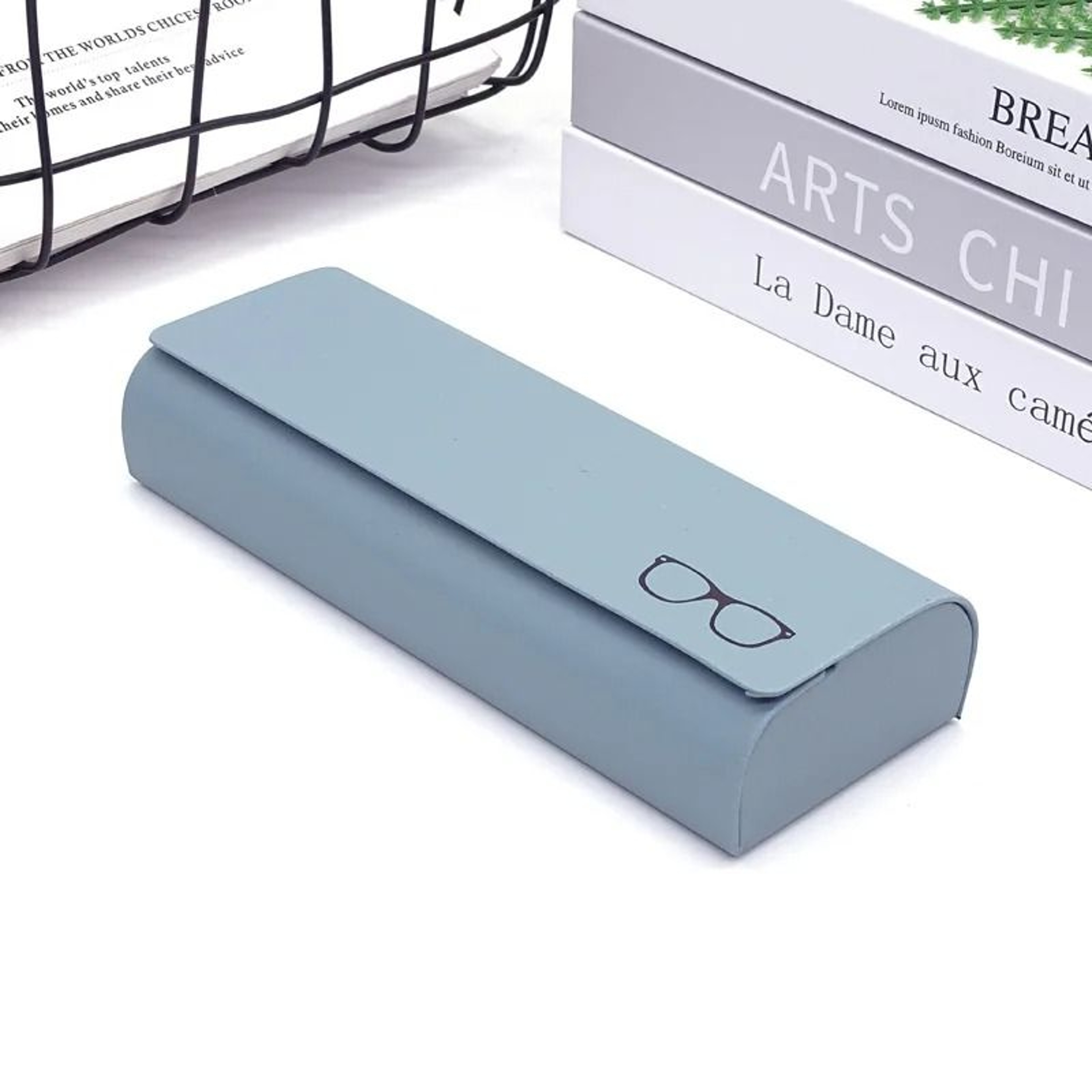 High Value Leather Glasses Case Compression Proof Sunglasses Storage Box 5
