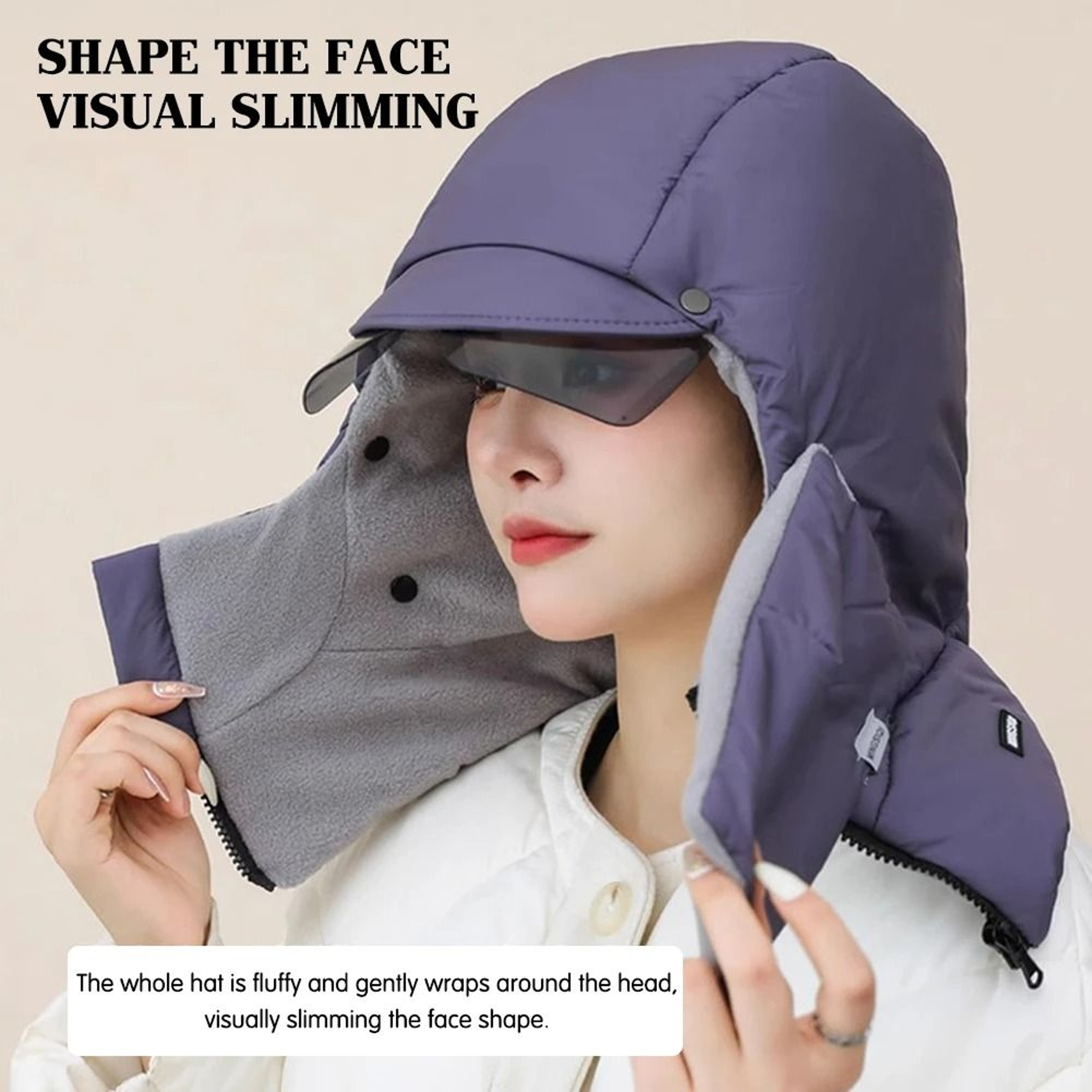 Winter Ski Hat Warm Windproof Full Cover Balaclava Mask 1