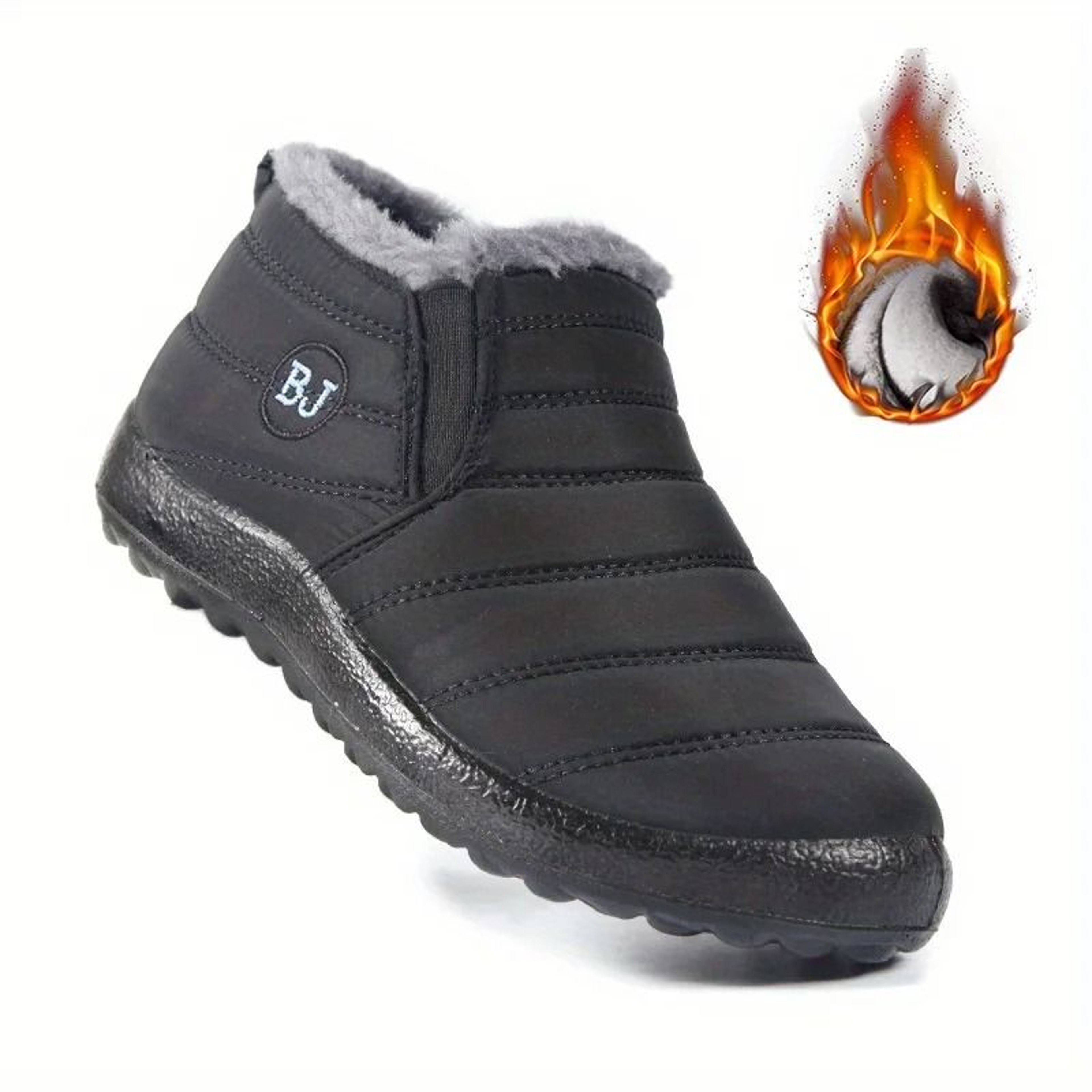 Womens Waterproof Non Slip Warm Snow Shoes Comfortable Hiking Shoes 10