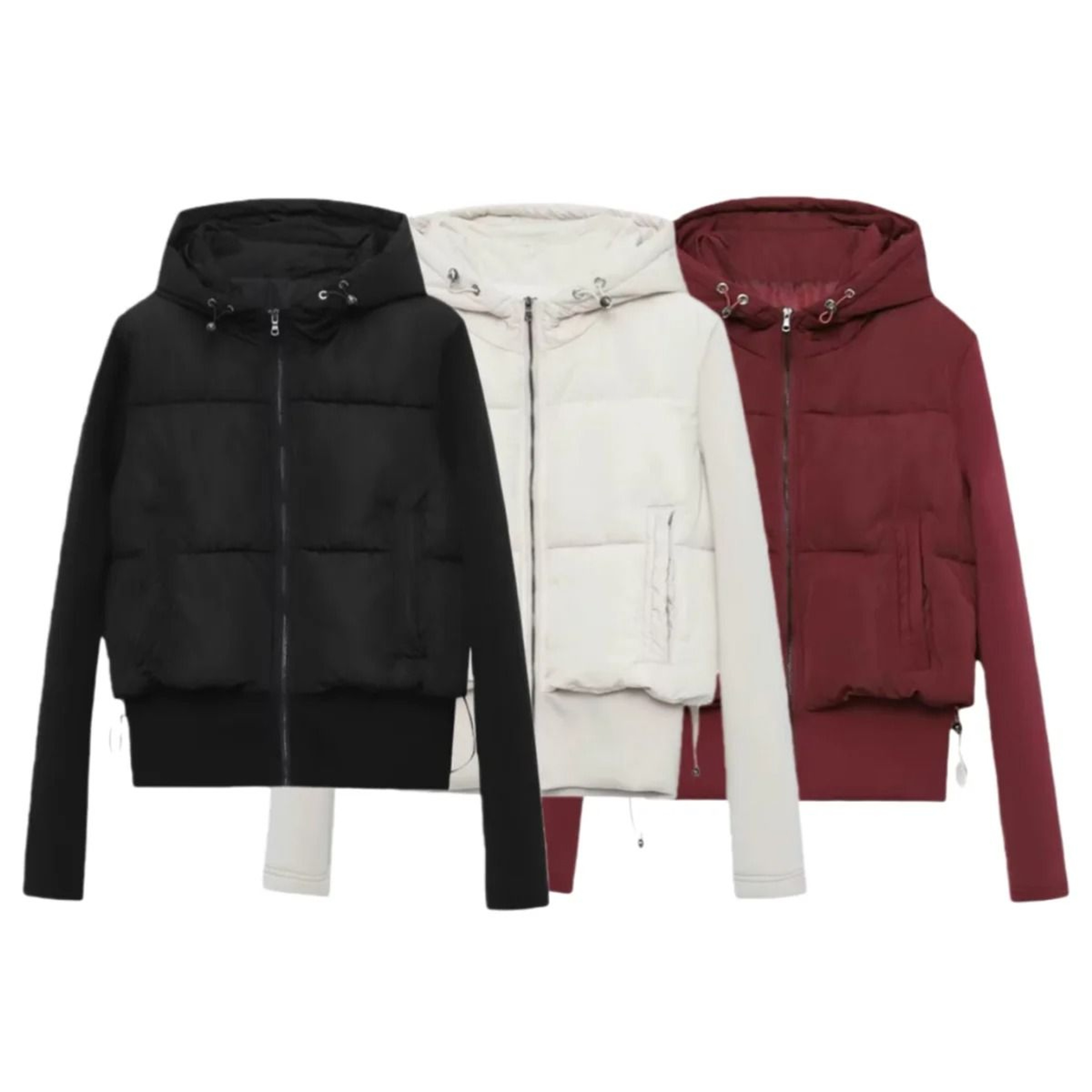 UNIZERA Autumn Casual Slim Stretch Cotton Hooded Coat For Women 0