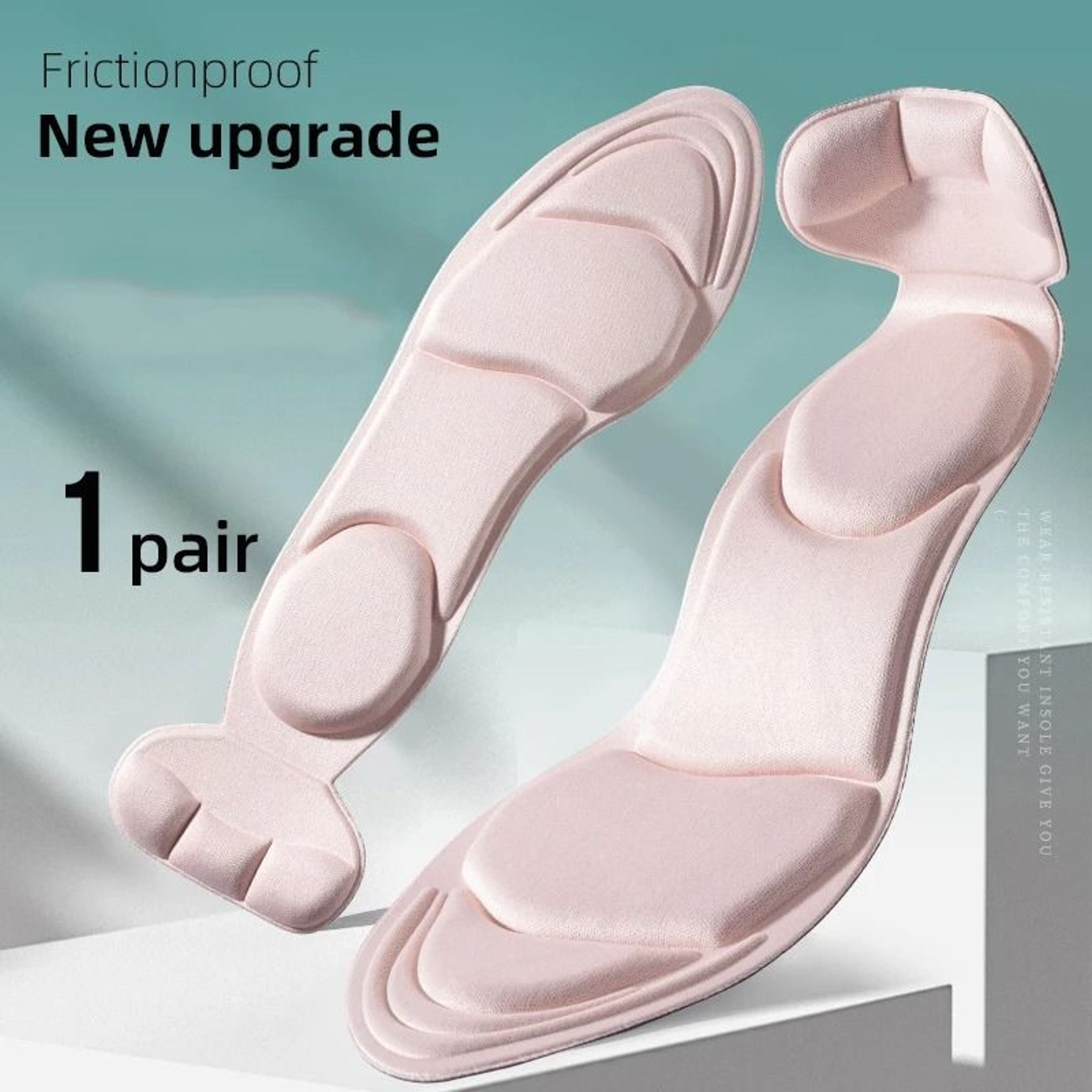 Memory Foam High Heel Insoles For Cushioning And Non Slip Heel Protection 11