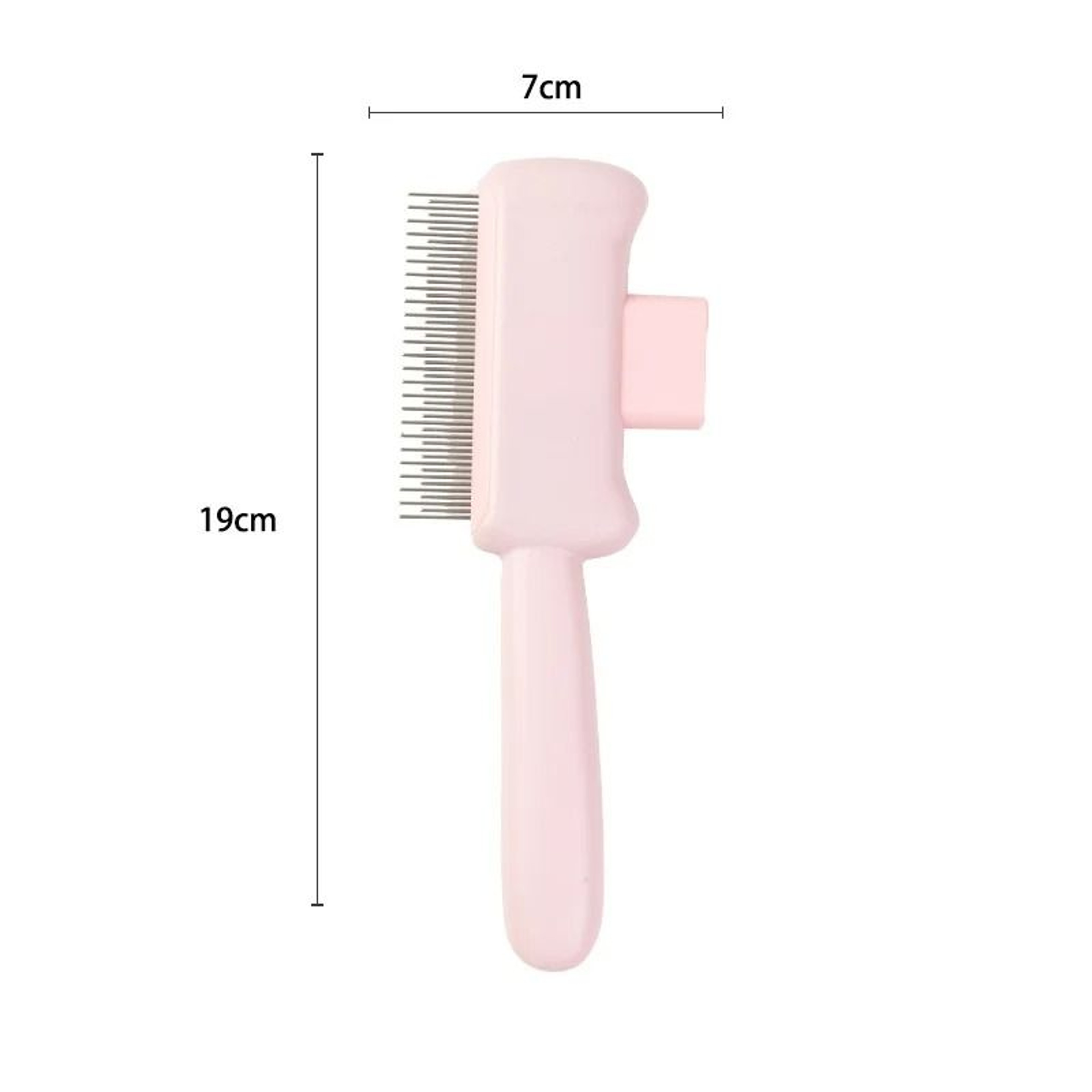 Pet Comb Detangling Brush With Self Cleaning Design For Cats And Dogs 6
