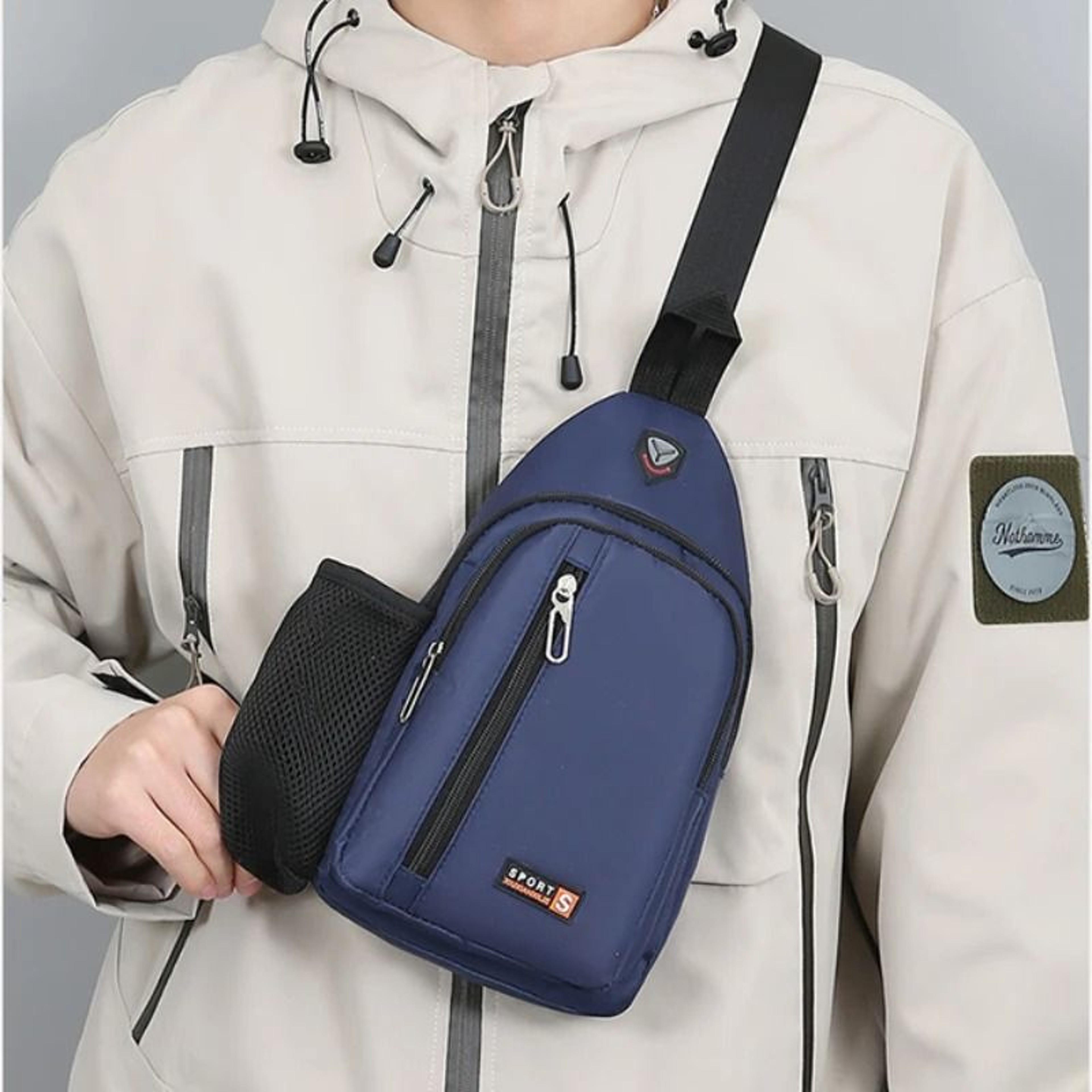 Casual Travel Crossbody Chest Bag For Men And Women 3