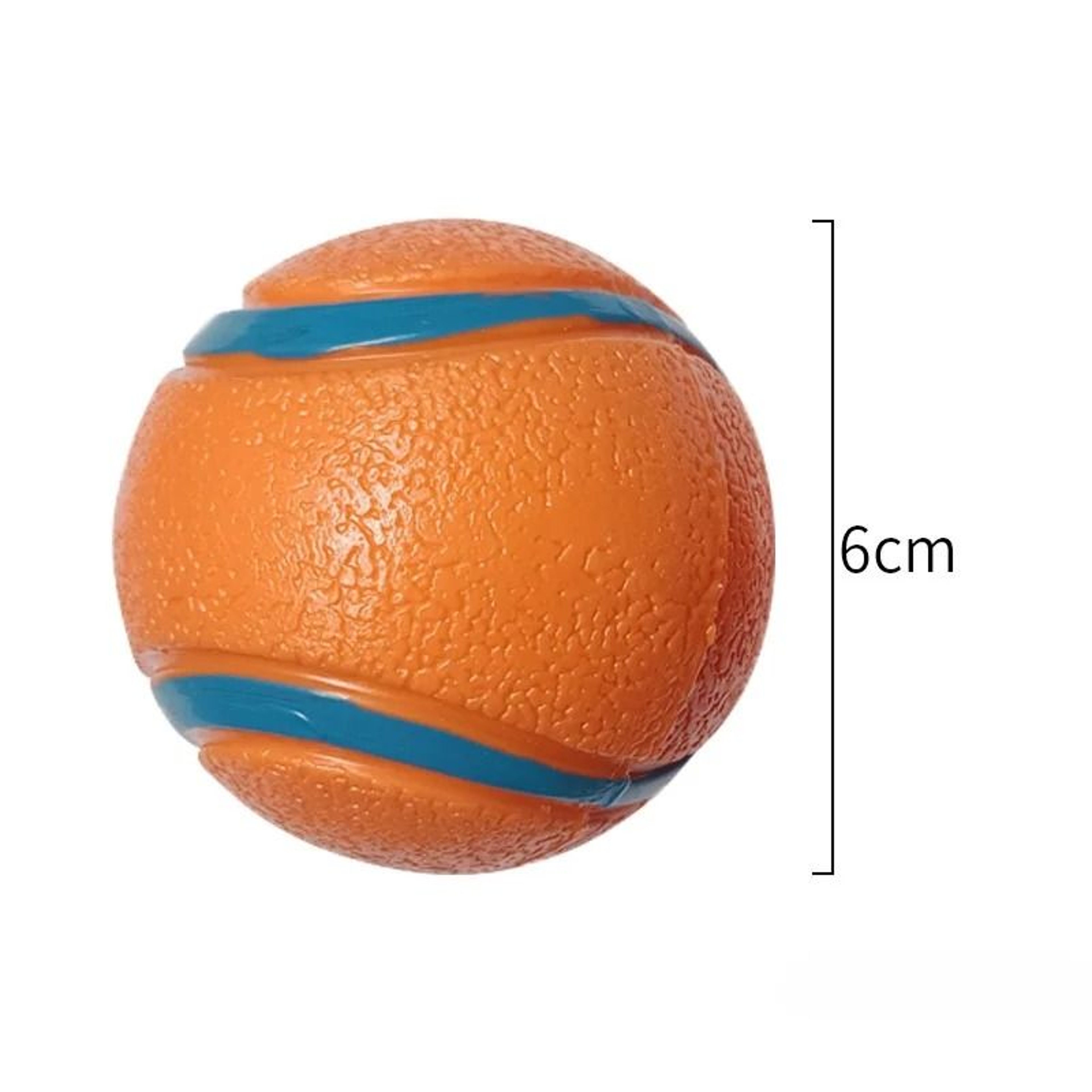 Dog Fetch Ball Tough Chew Toy Solid Elastic Jumping Ball For Dogs 6