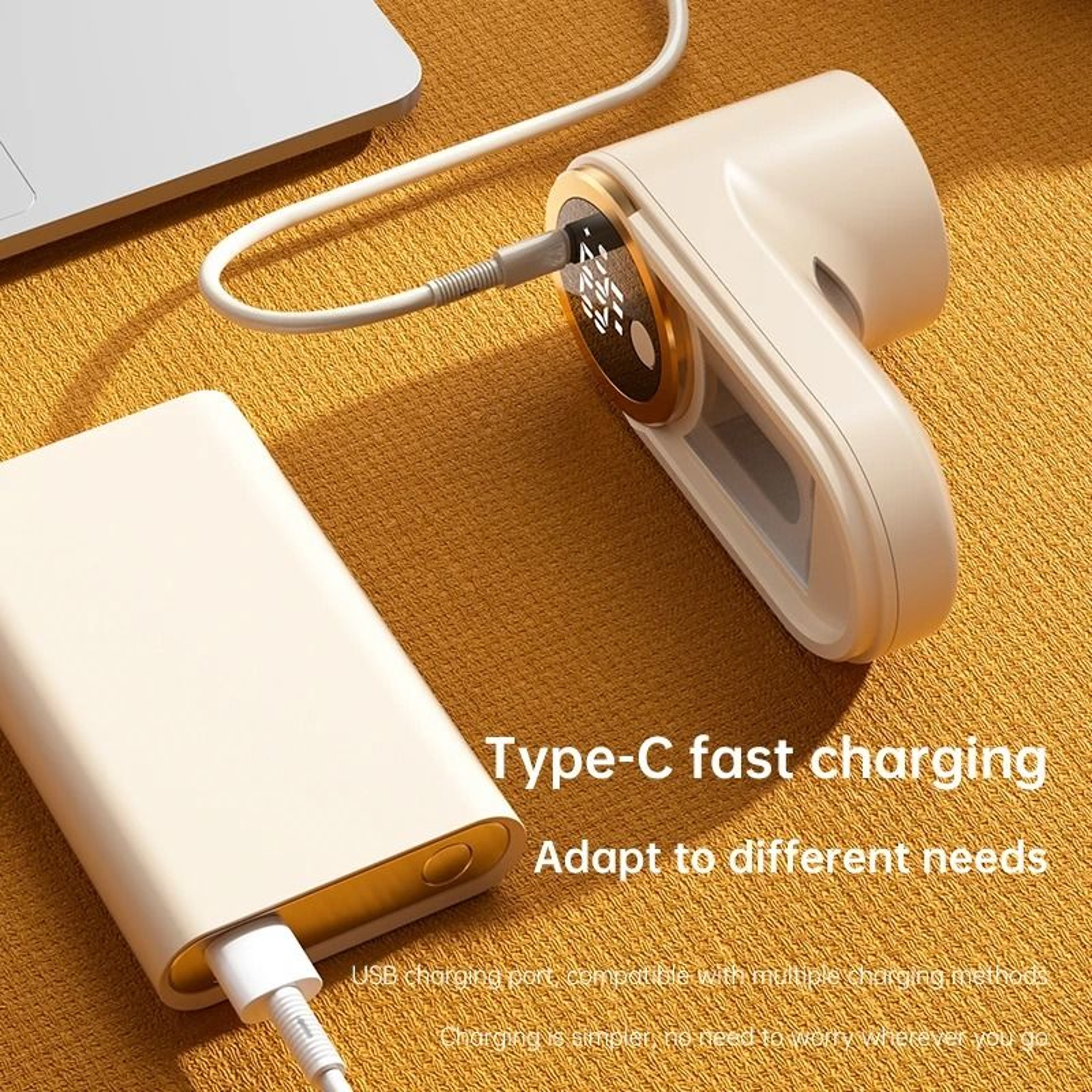 Rechargeable Fabric Shaver Lint Remover Sweater Defuzzer For Clothes And Furniture 3