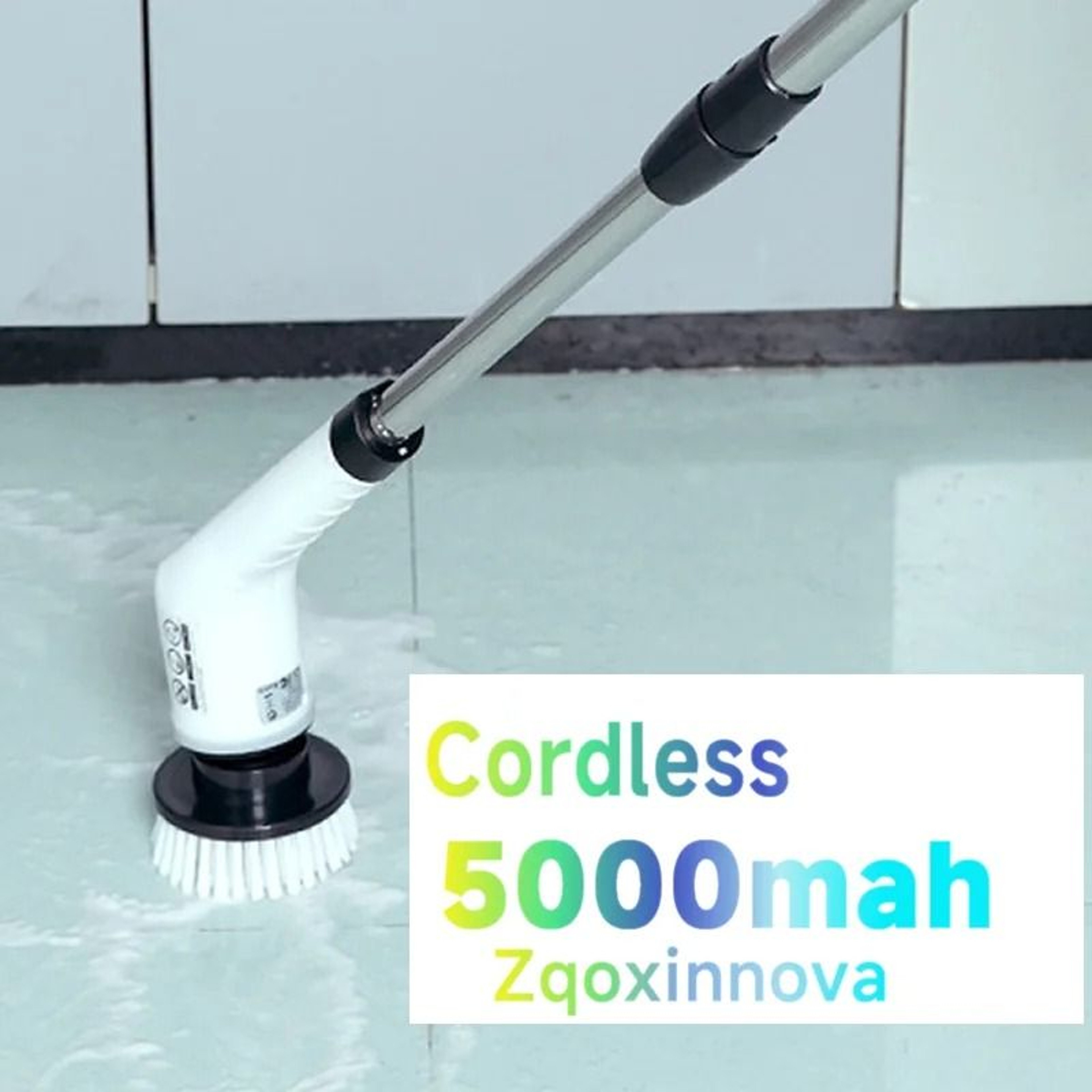 Multipurpose Household Electric Spin Scrubber Cleaning Brush 1