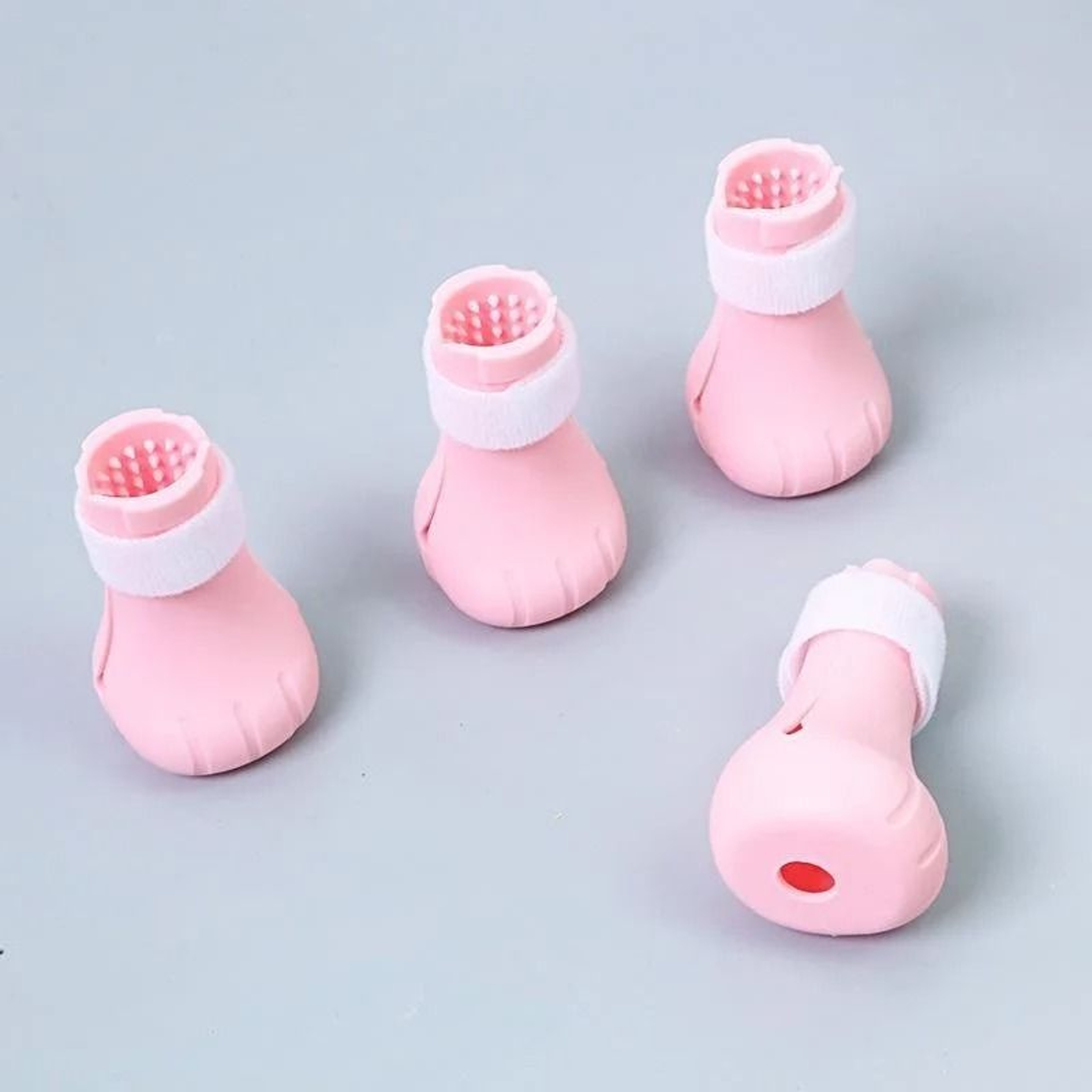 Adjustable Silicone Anti Scratch Cat Foot Shoes For Grooming And Bathing 6